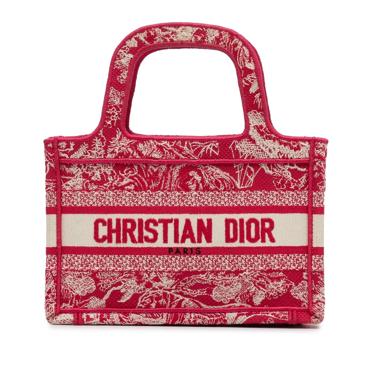 Dior Book Tote Shg Z9Ojzz Mini Embroidered Tote Bag
