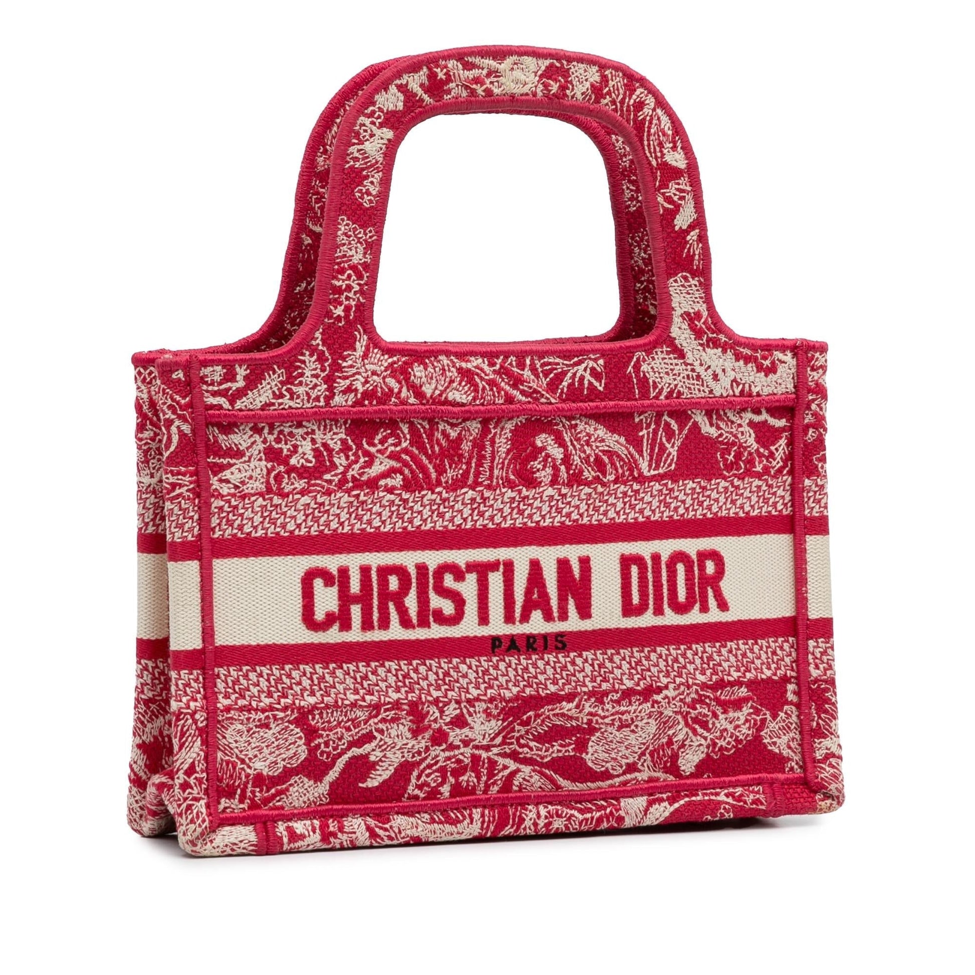 Dior Book Tote Shg Z9Ojzz Mini Embroidered Tote Bag