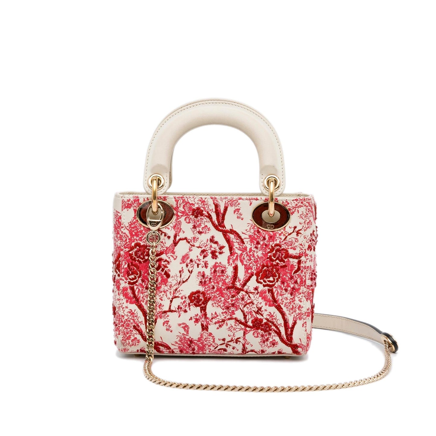 Dior Floral Toile De Jouy Lady Shg Kfg3Ki Satchel Mini Satchel Bag