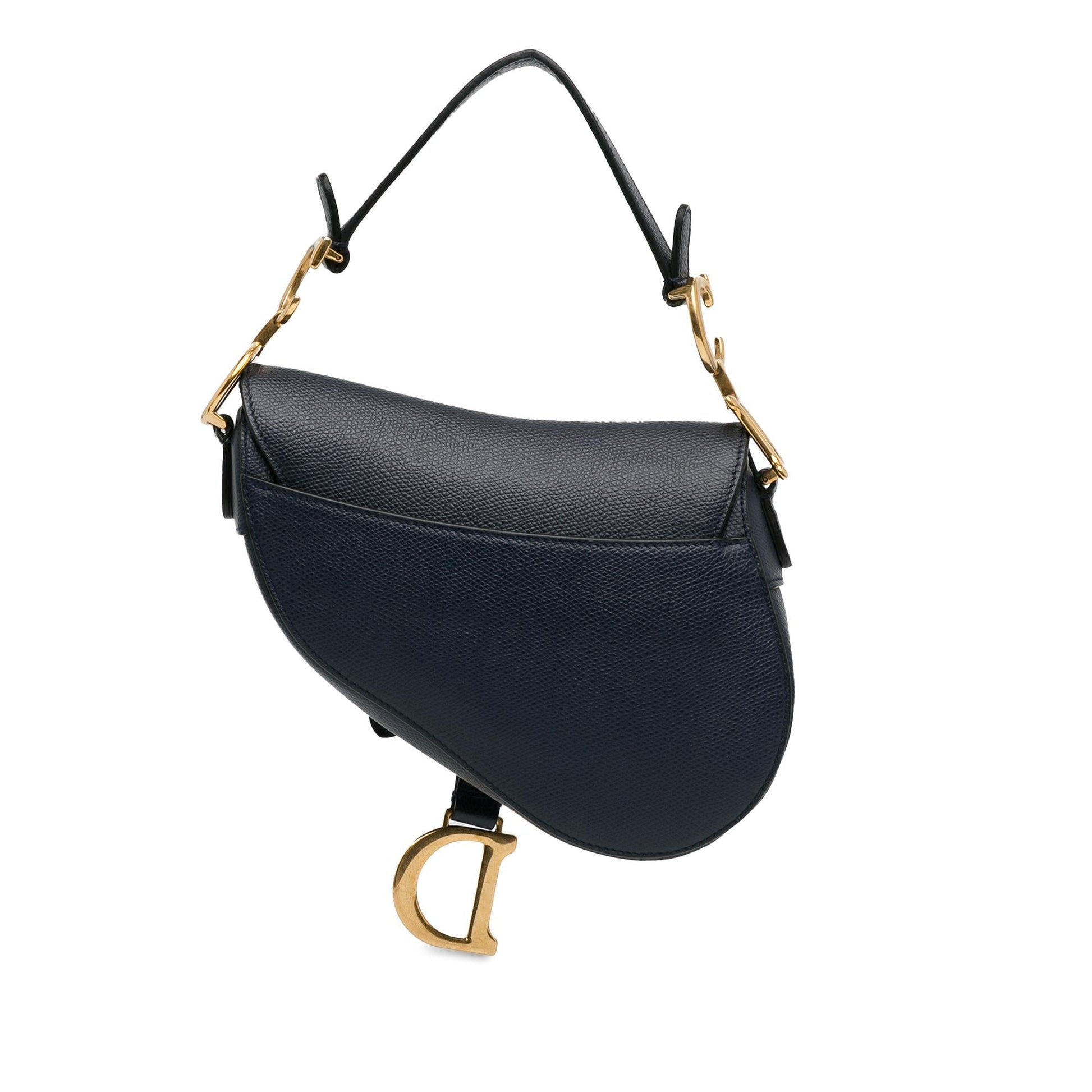 Dior Grained Calfskin Saddle Bag Shg Mm6Zee Mini Shoulder Bag