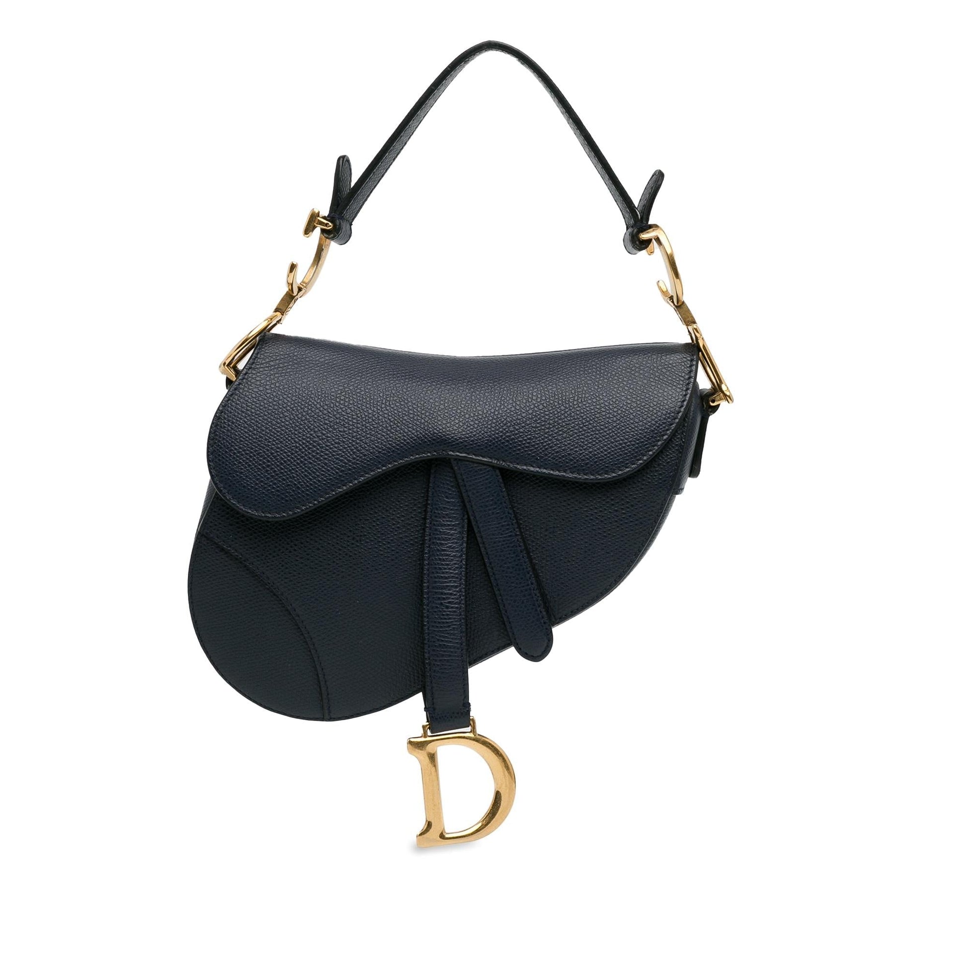 Dior Grained Calfskin Saddle Bag Shg Mm6Zee Mini Shoulder Bag