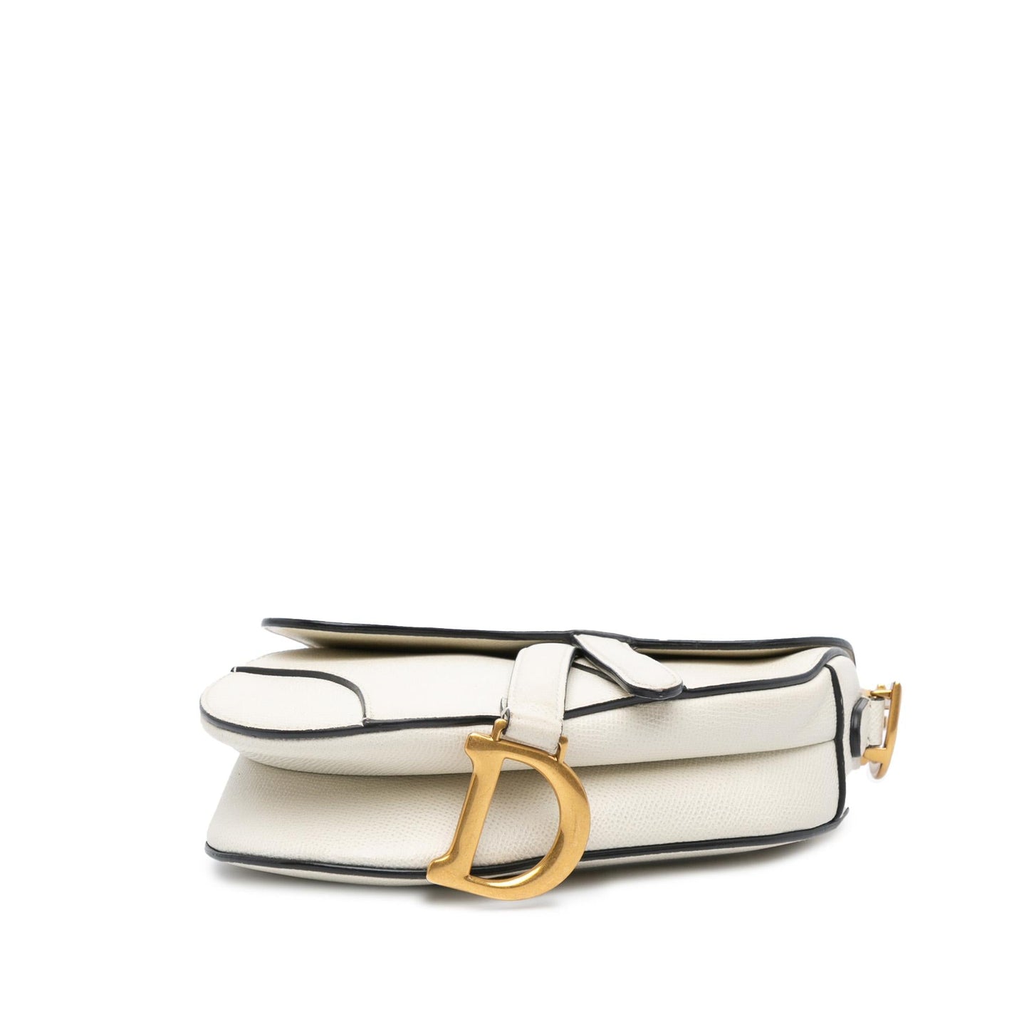Dior Grained Calfskin Saddle Bag Mini Satchel Bag