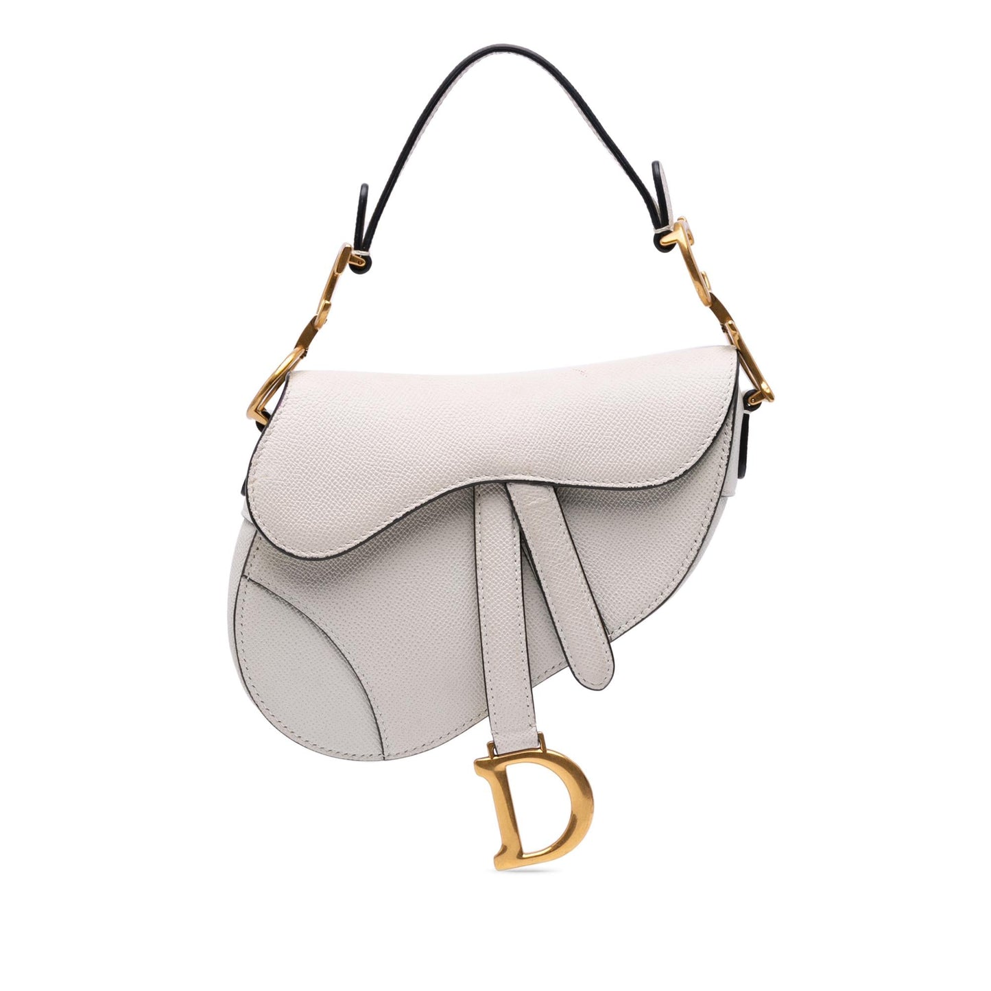 Dior Grained Calfskin Saddle Bag Mini Satchel Bag Saddle Bag 9