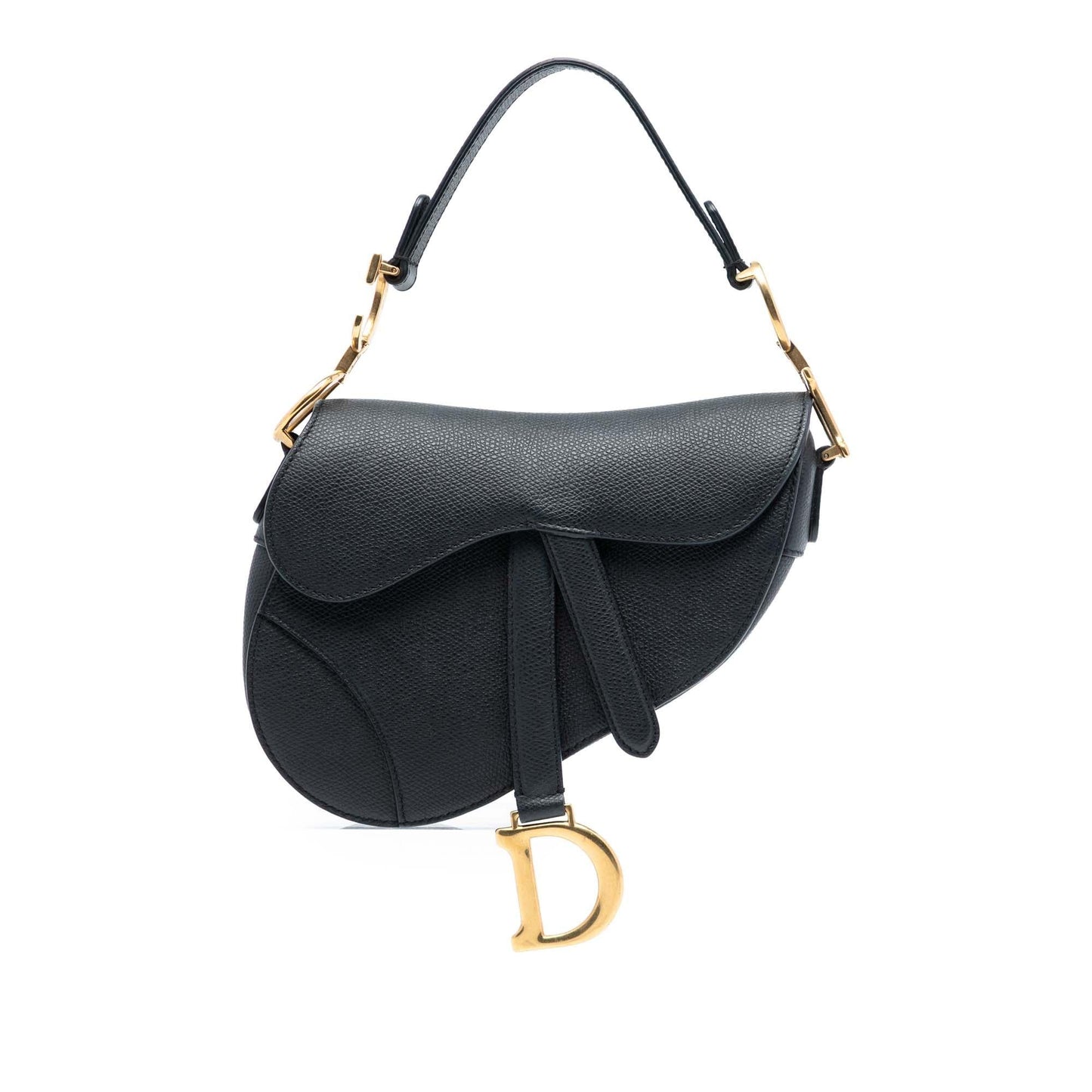 Dior Grained Calfskin Saddle Bag Mini Satchel Bag Saddle Bag 10