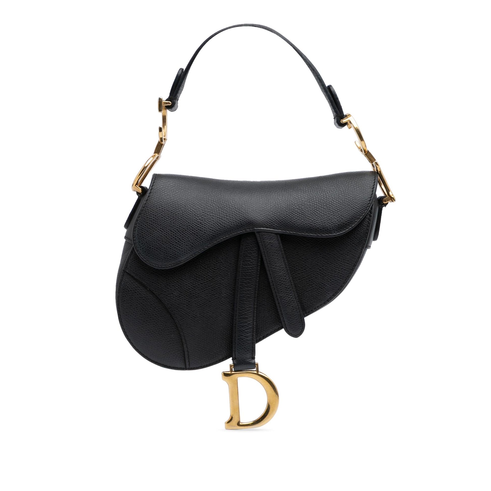 Dior Grained Calfskin Saddle Satchel Bag Mini Calfskin Saddle 4