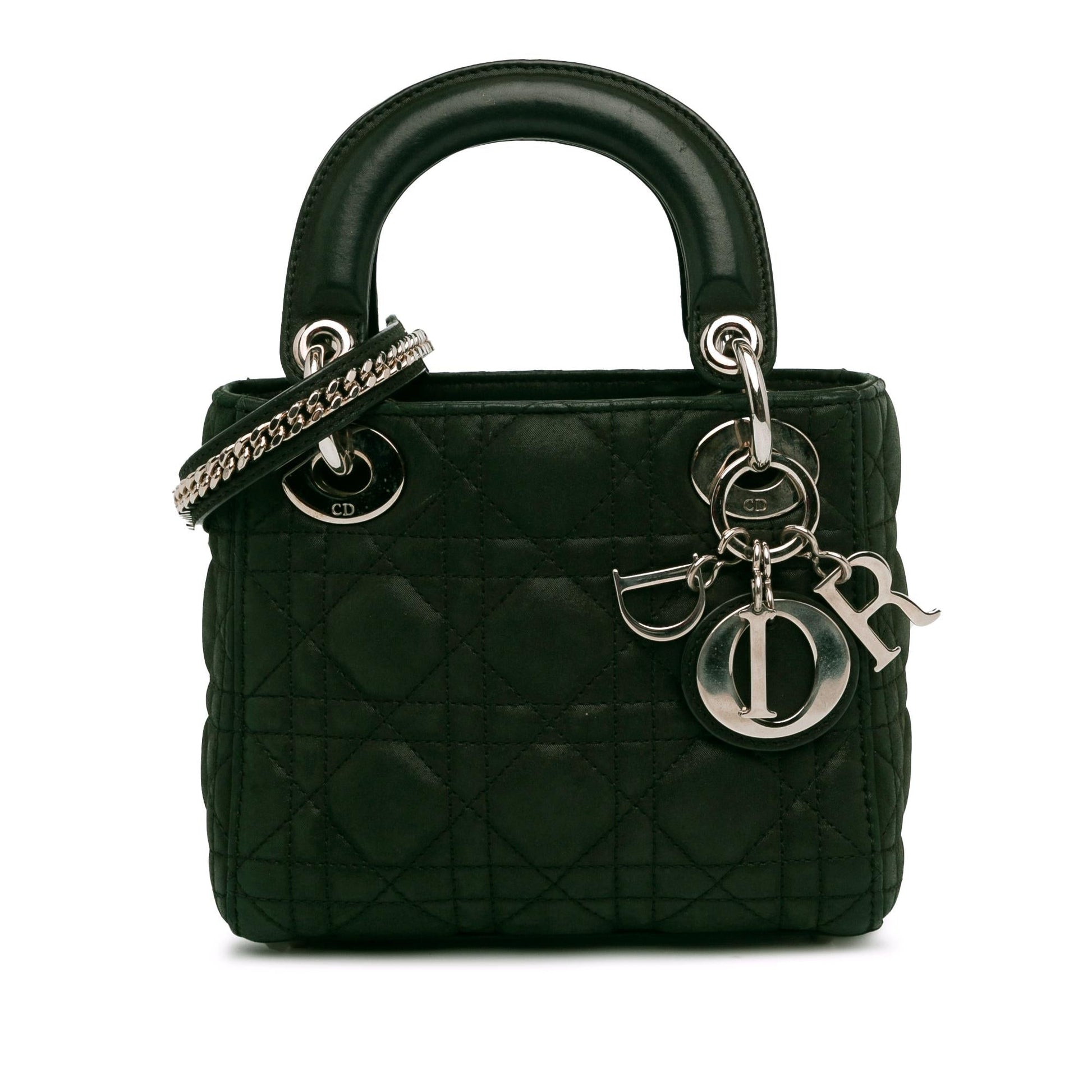 Dior Iridescent Cannage Lady Shg 7Zmnak Satchel Bag Mini