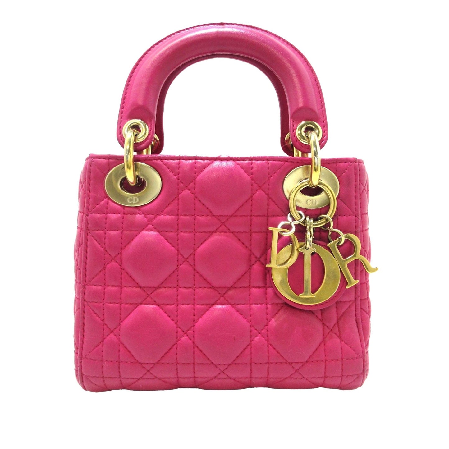 Dior Cannage Lady Shg Yft1Ui Satchel Bag Lambskin Mini
