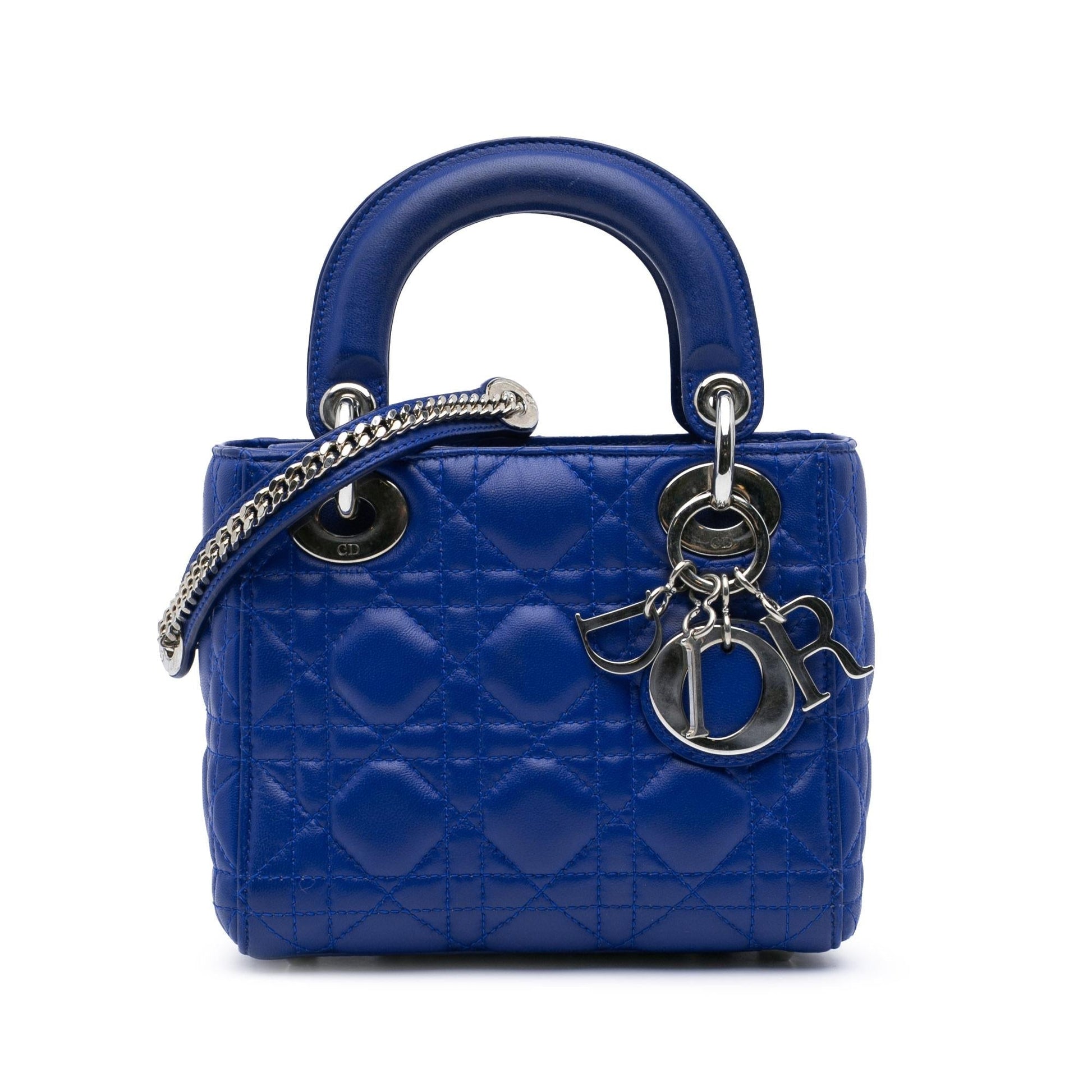 Dior Cannage Lady Satchel Bag Lambskin Mini Lady Dior 2