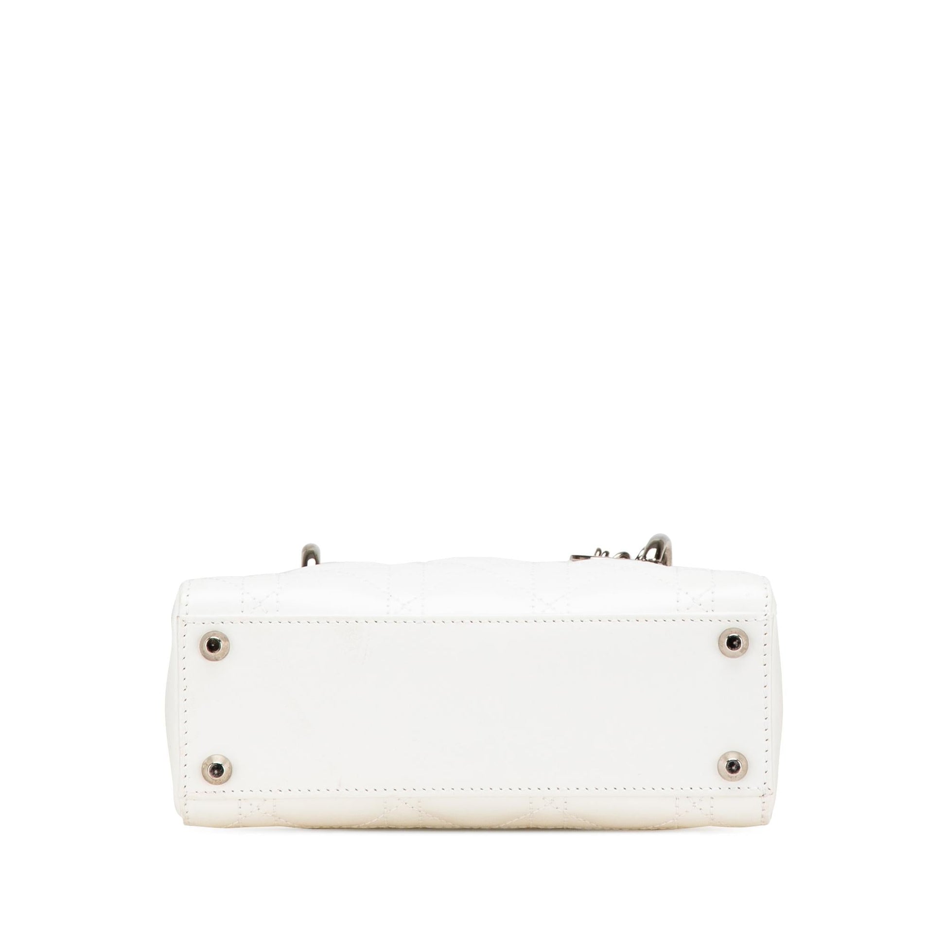 Dior Cannage Lady Satchel Bag Lambskin Mini Lady Dior 6
