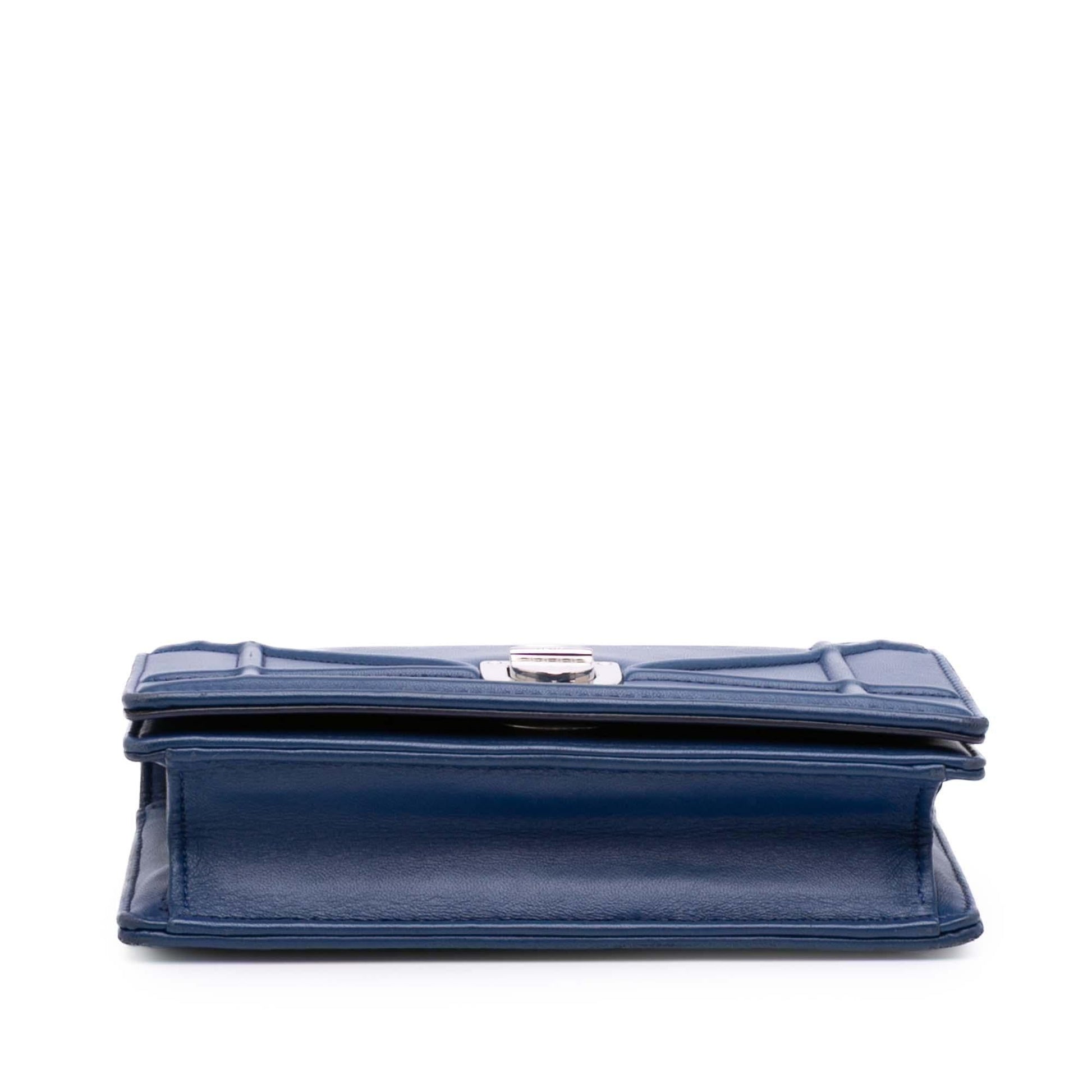 Dior ama Crossbody Bag Lambskin Mini Flap