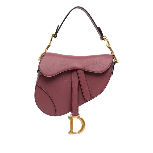 Dior Saddle Bag Shg F74Mwd Leather Mini Satchel Bag