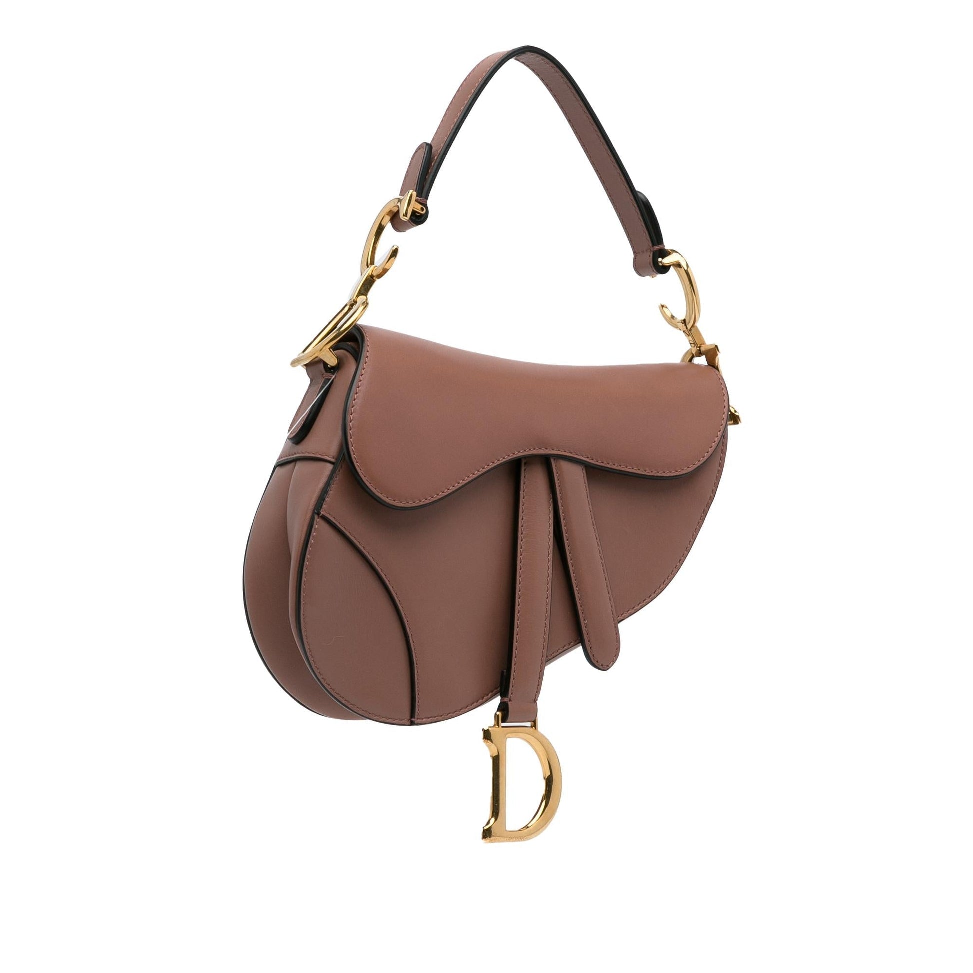 Dior Saddle Bag Shg Yo Nd Leather Mini Shoulder Bag