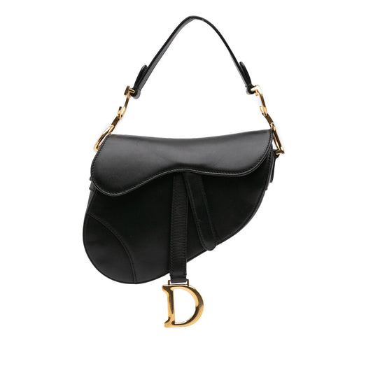 Dior Saddle Satchel Bag Leather Mini Leather Saddle 4