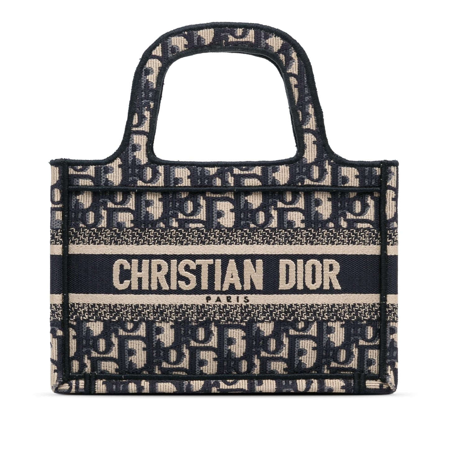 Dior Oblique Book Tote Shg Mini Tote Bag