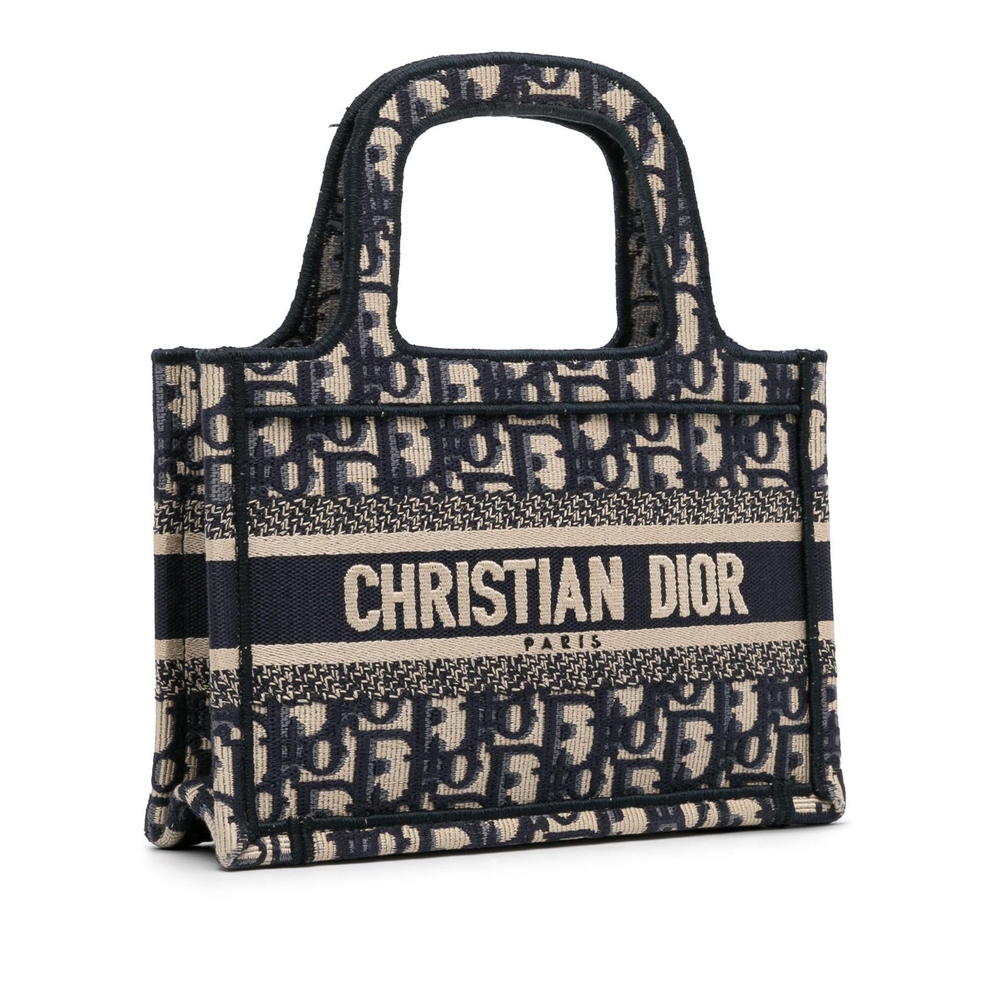 Dior Oblique Book Tote Shg Mini Tote Bag