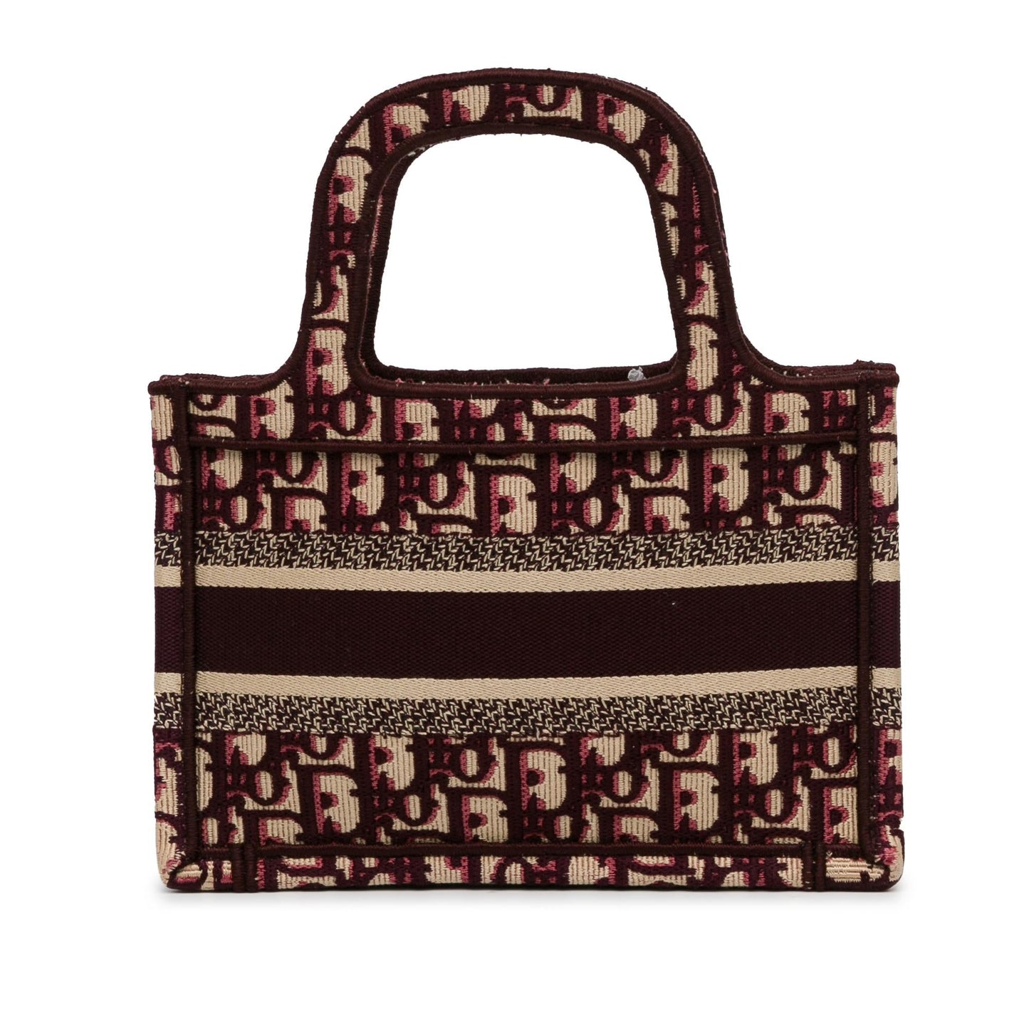 Dior Oblique Book Tote Shg 9Nzple Mini Tote Bag