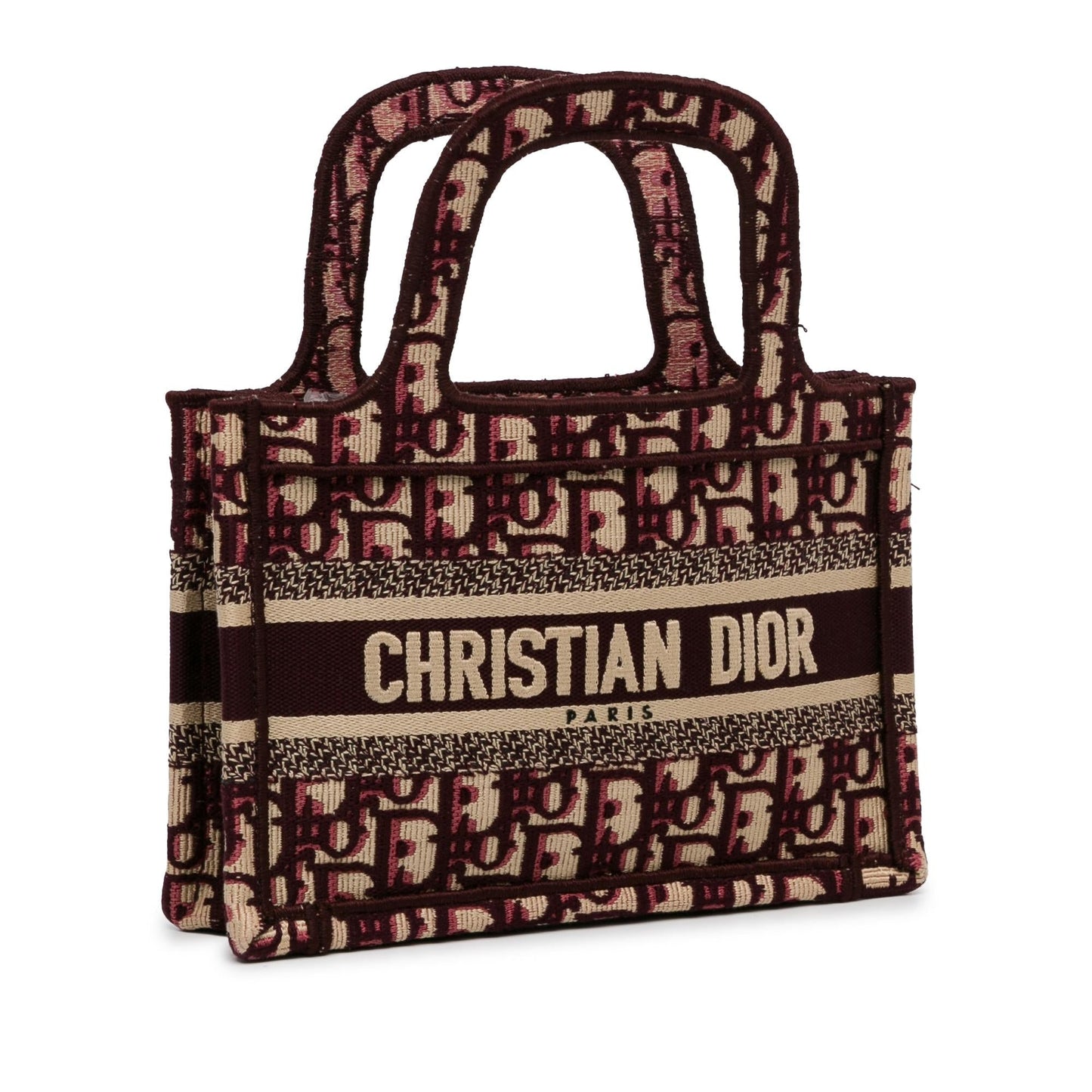 Dior Oblique Book Tote Shg 9Nzple Mini Tote Bag