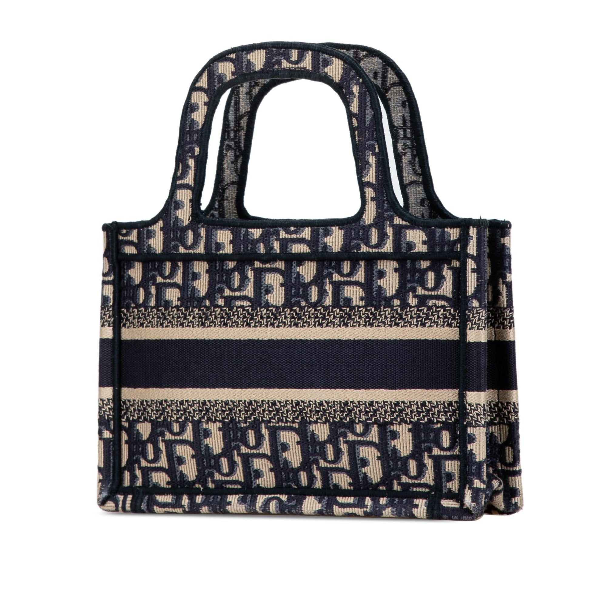 Dior Oblique Book Tote Mini Tote Bag