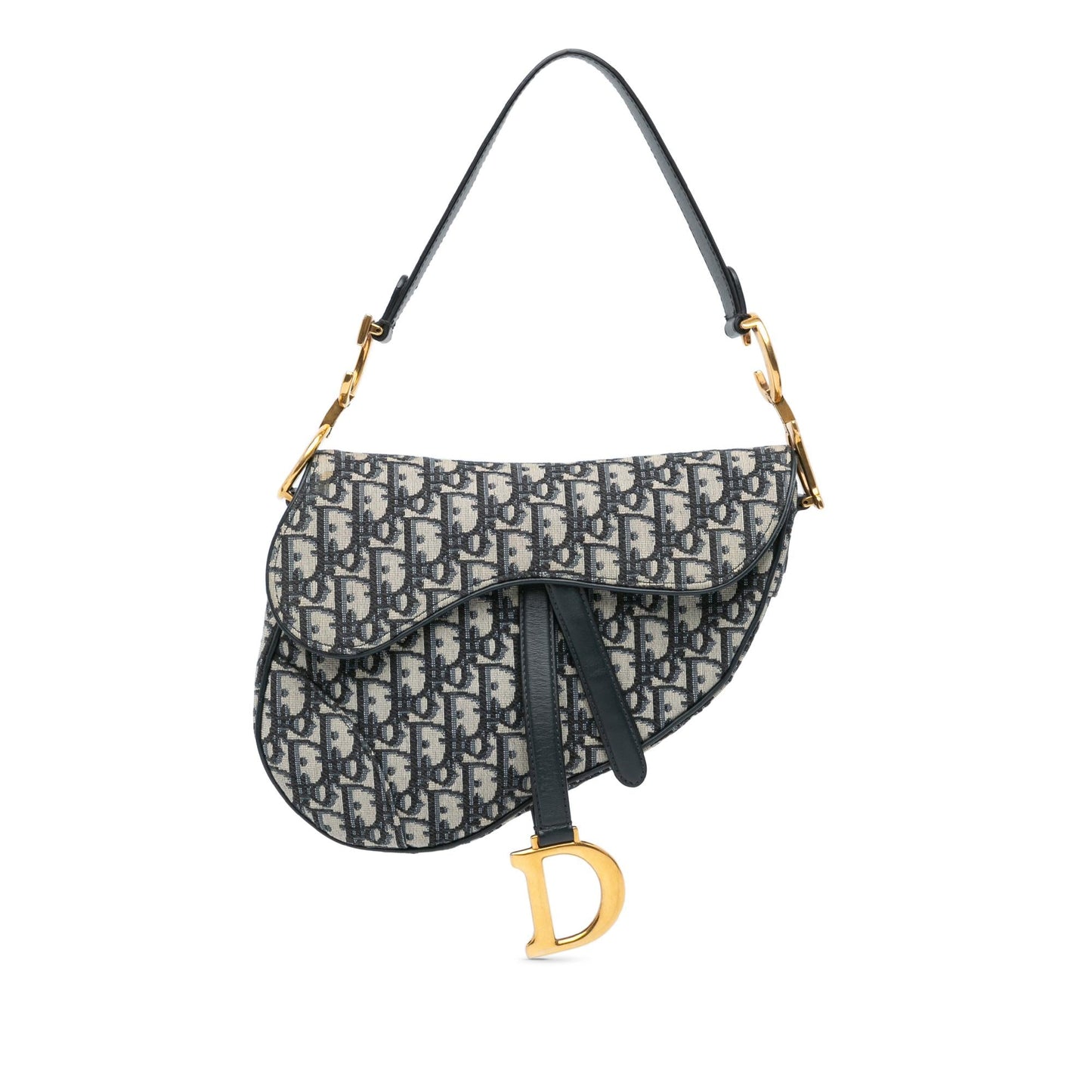Dior Oblique Saddle Bag Canvas Mini Satchel Bag Bag Shg Pdeqxx