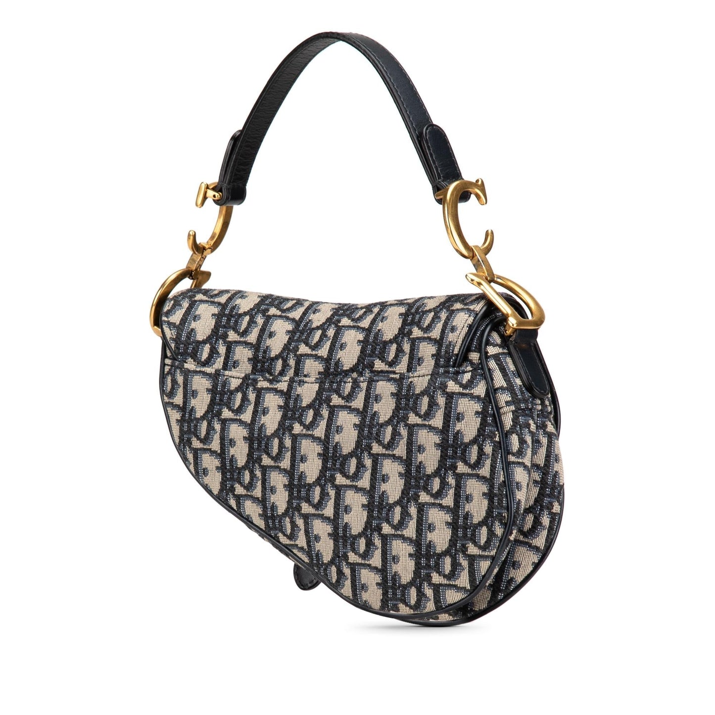Dior Oblique Saddle Bag Canvas Mini Satchel Bag Saddle Bag 2