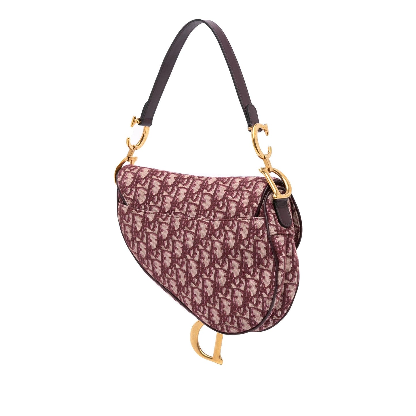Dior Oblique Saddle Bag Canvas Mini Satchel Bag Saddle Bag 13