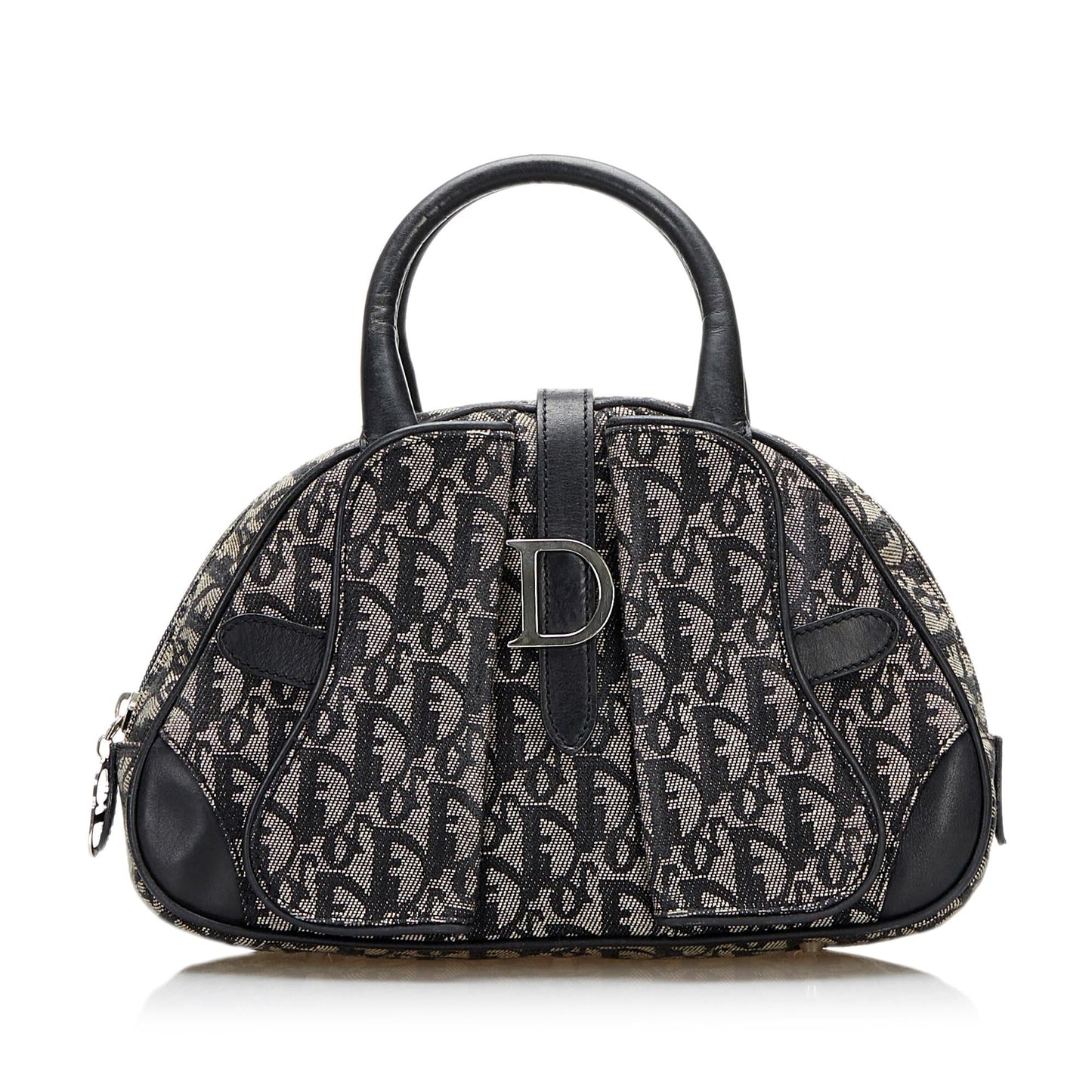 Dior Oblique Double Saddle Bowler Shg 04I9Bf Satchel Bag Mini