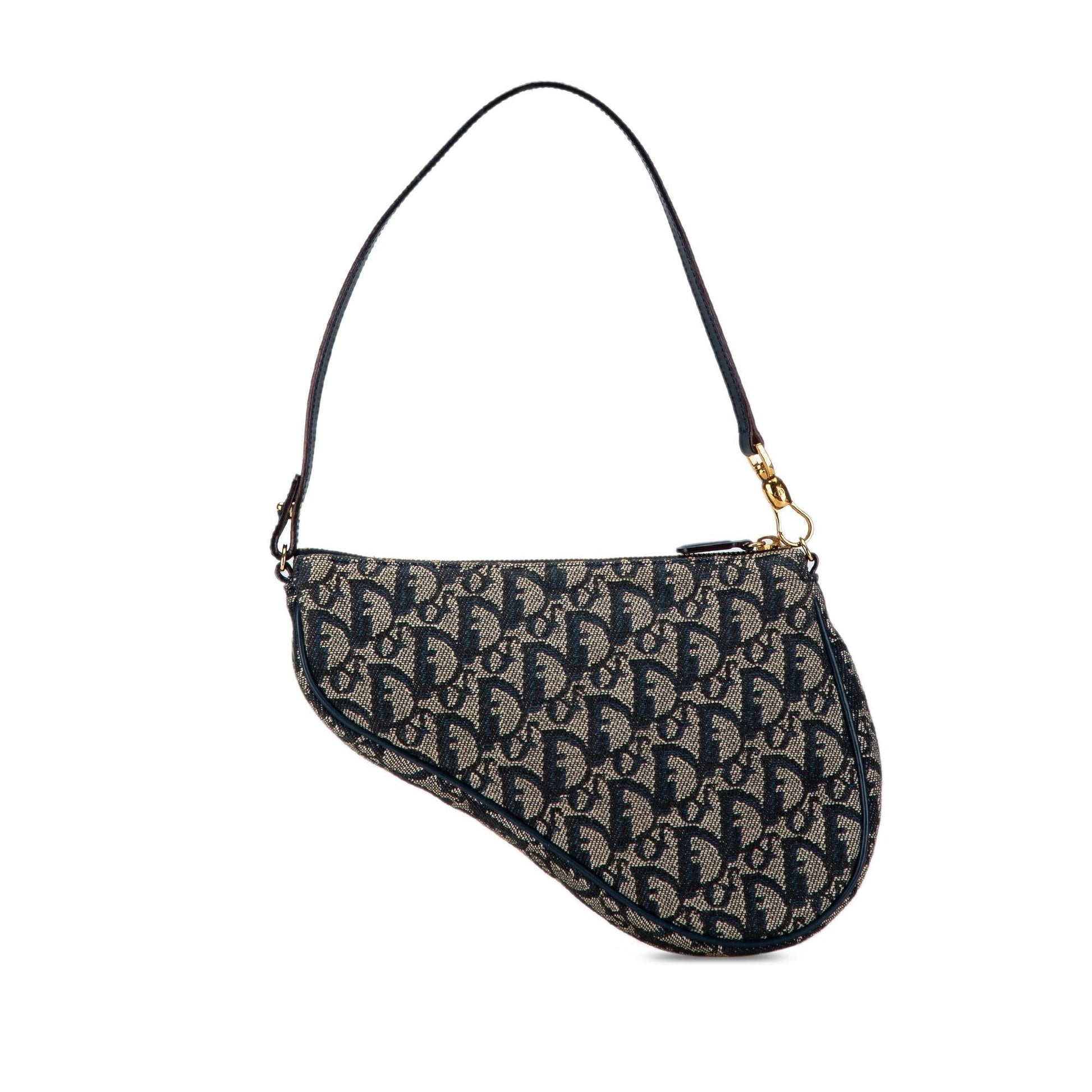 Dior Oblique Saddle Pochette Shg Vidvsv Shoulder Bag Mini