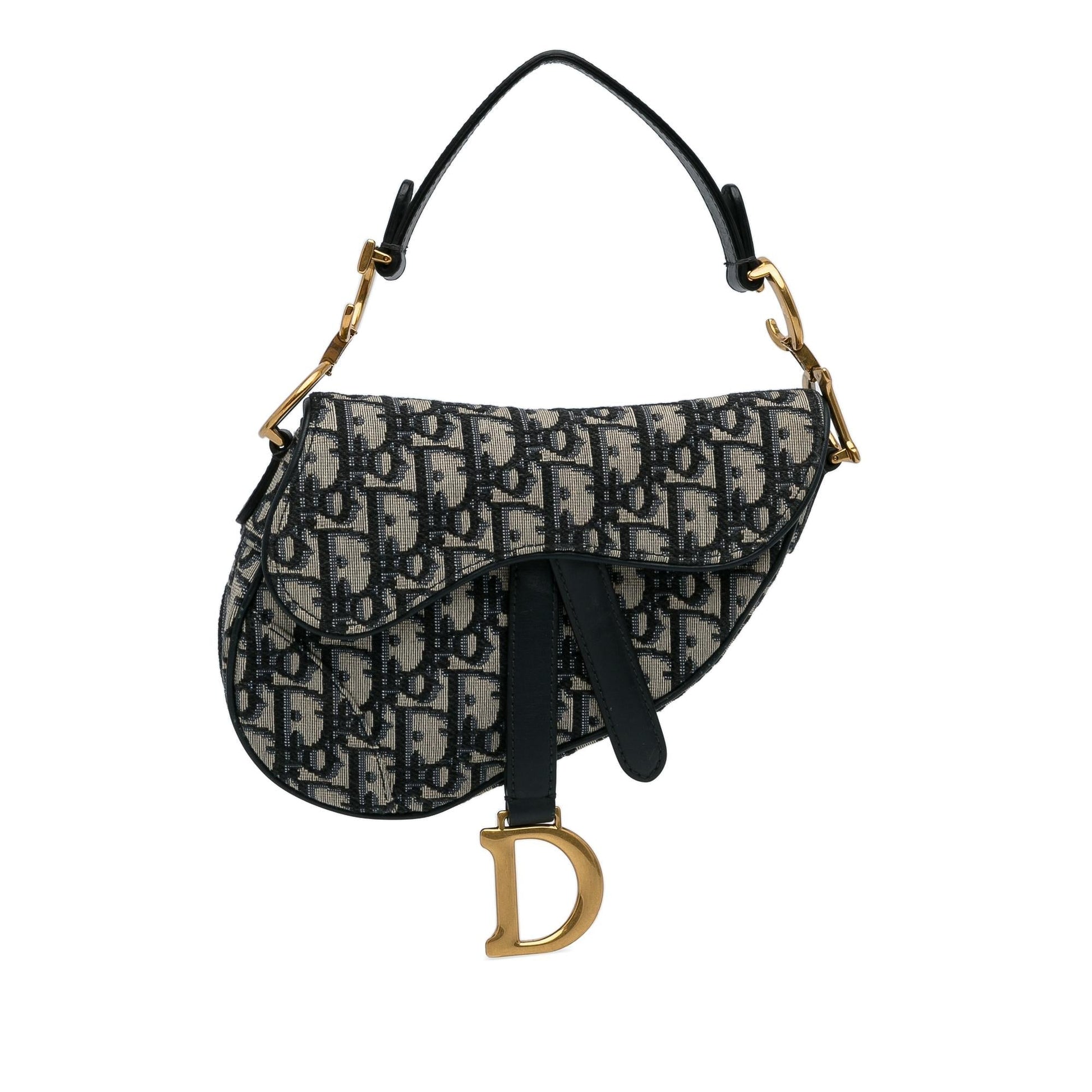 Dior Oblique Saddle Handbag Mini Travel Bag
