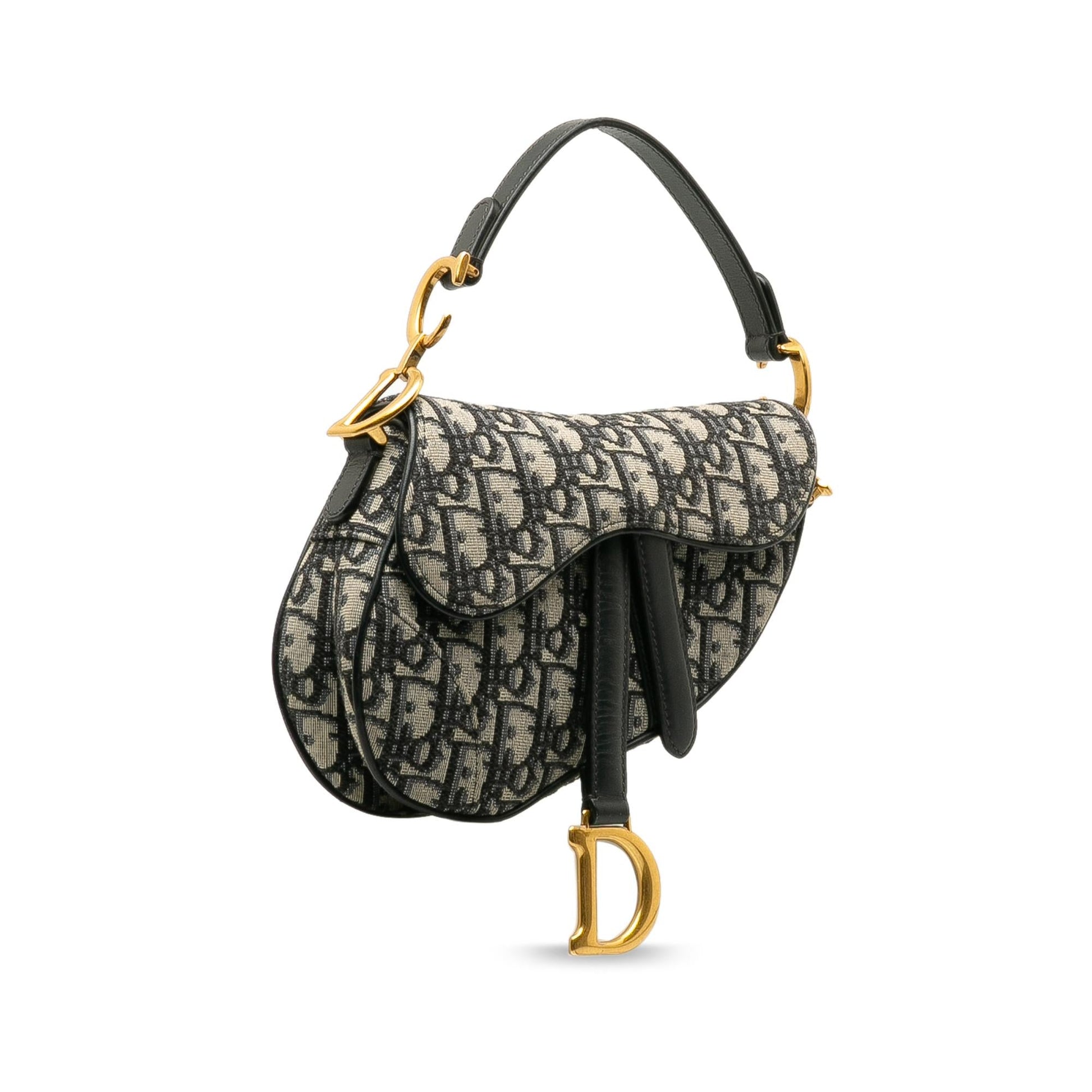 Dior Oblique Saddle Shg Fruscu Handbag Mini Travel Bag