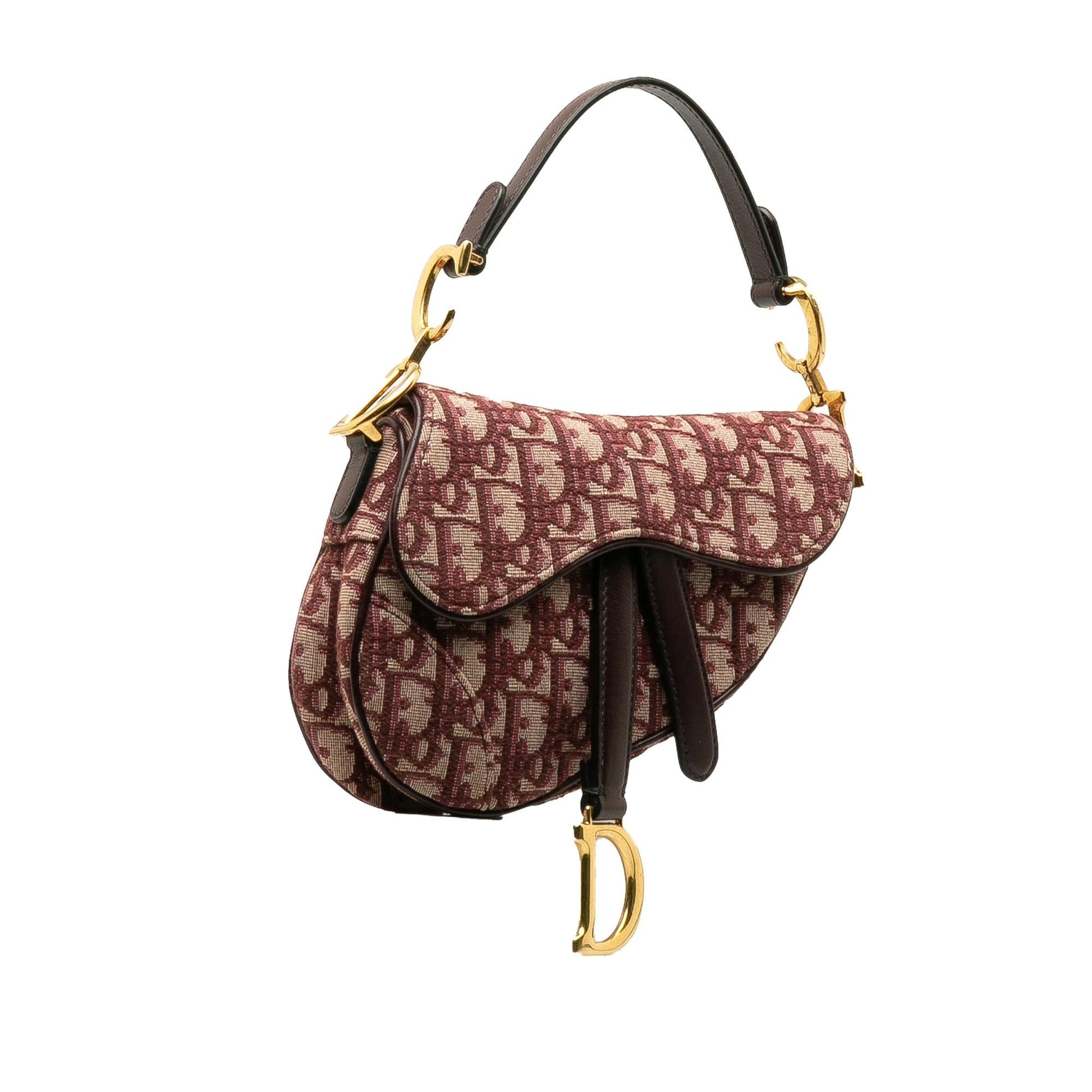 Dior Oblique Saddle Shg 5Dlcoo Satchel Bag Mini