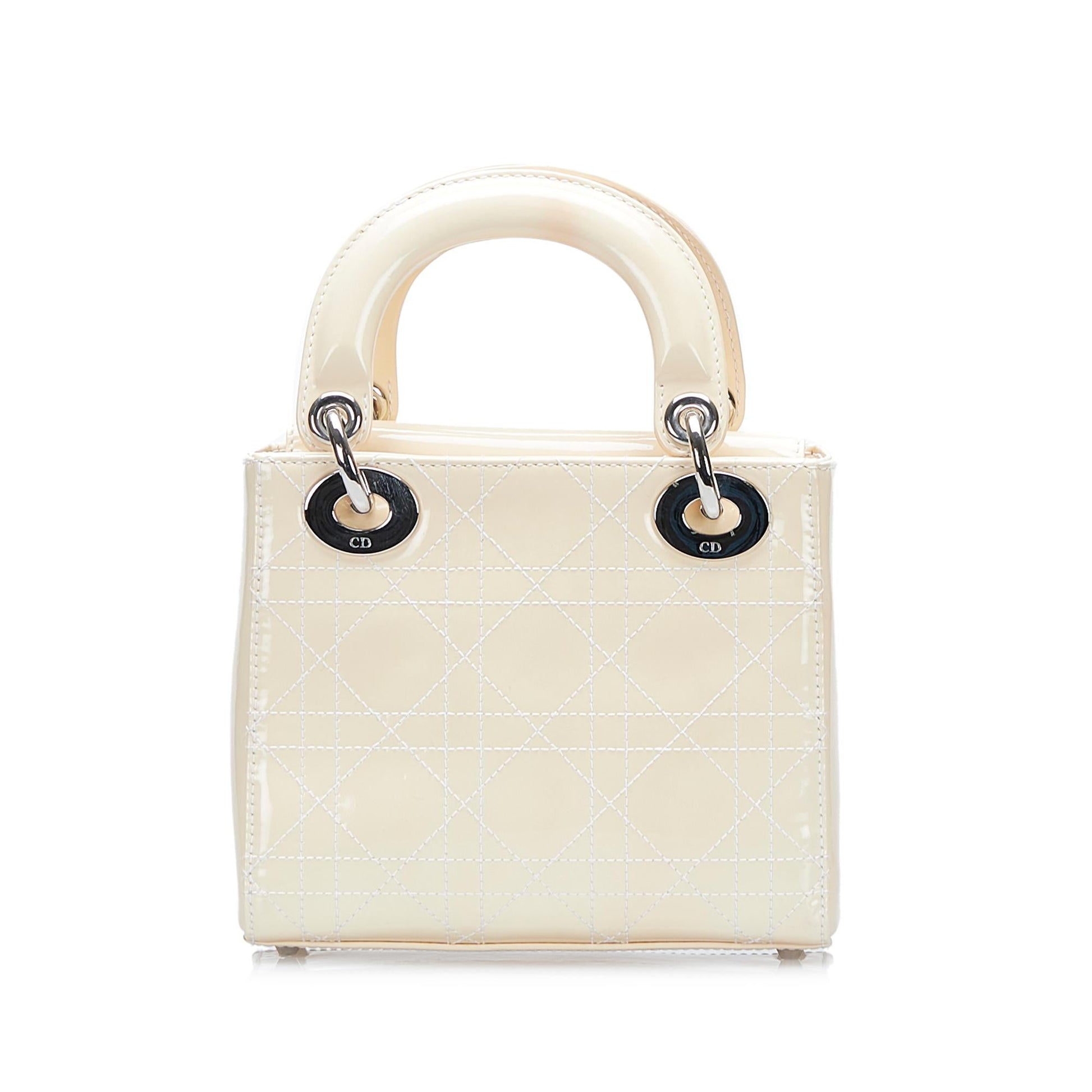 Dior Lady Shg Msli9T Satchel Bag Patent Mini