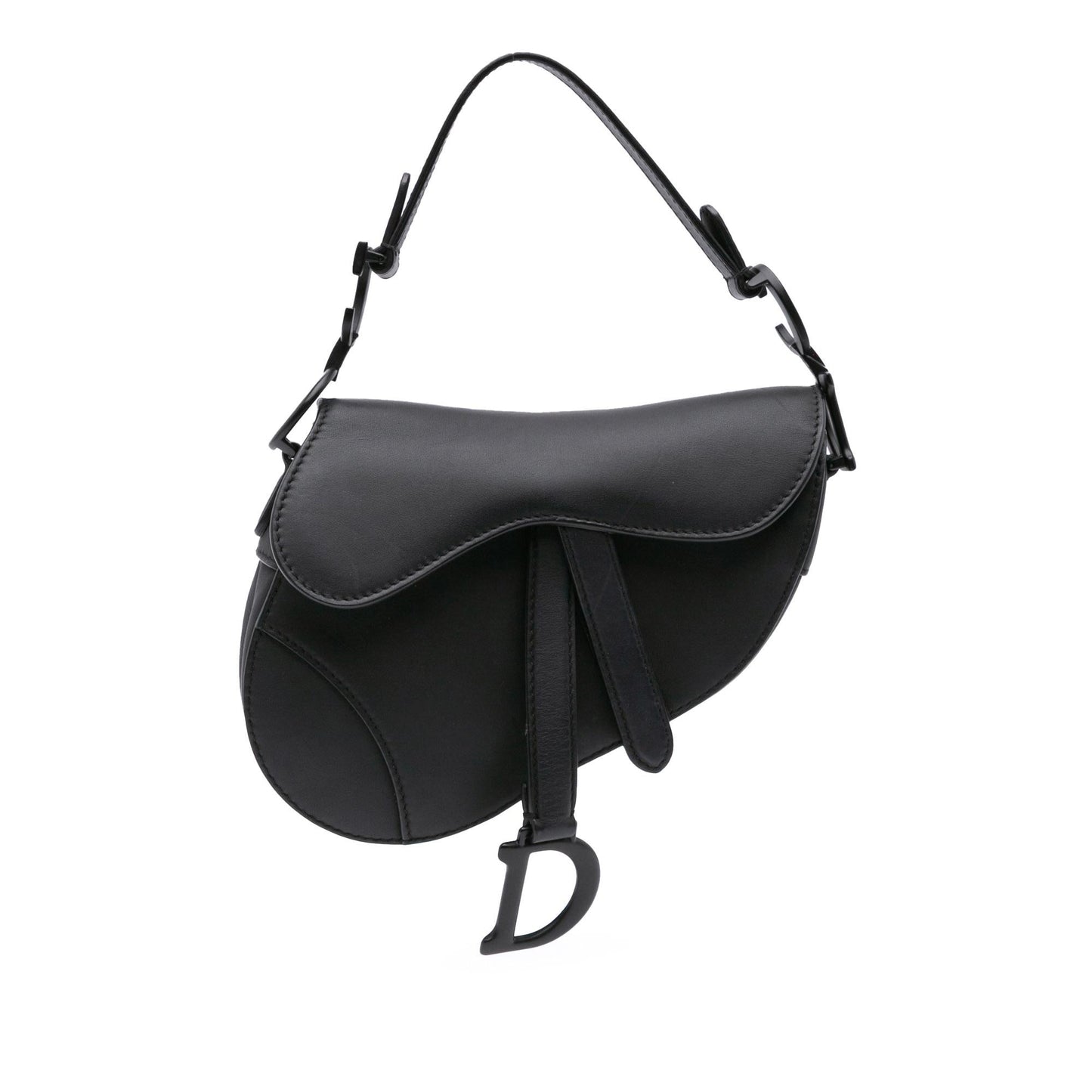 Dior Ultra Matte Calfskin Saddle Satchel Bag Mini