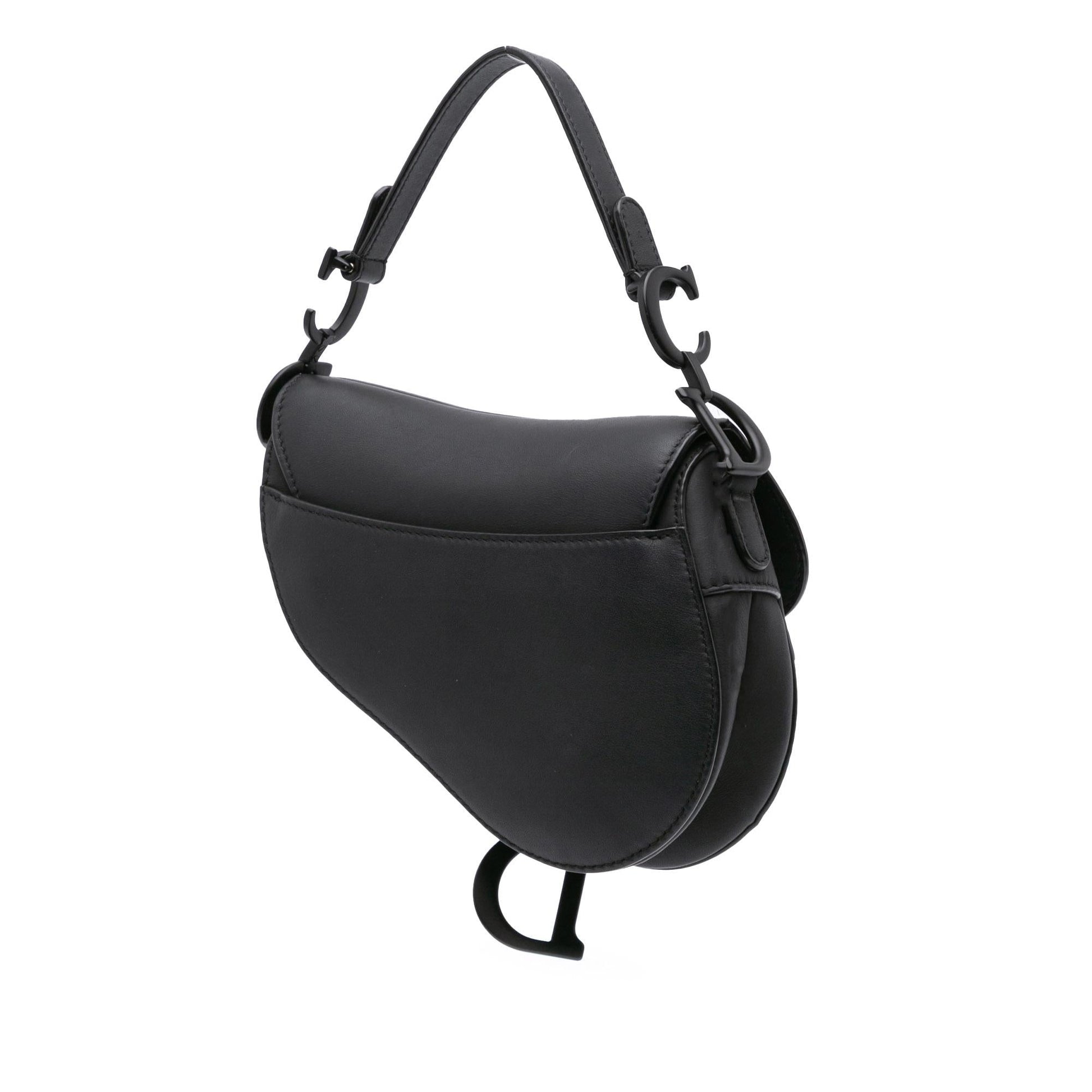 Dior Ultra Matte Calfskin Saddle Satchel Bag Mini