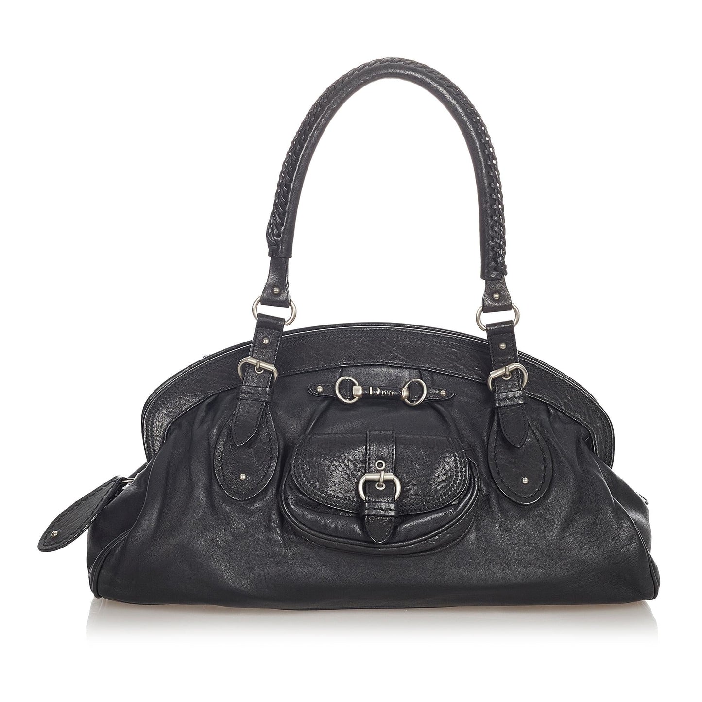 Dior My Frame Handbag Shg Leather Satchel Bag