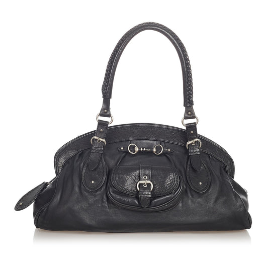Dior My Frame Handbag Shg Leather Satchel Bag