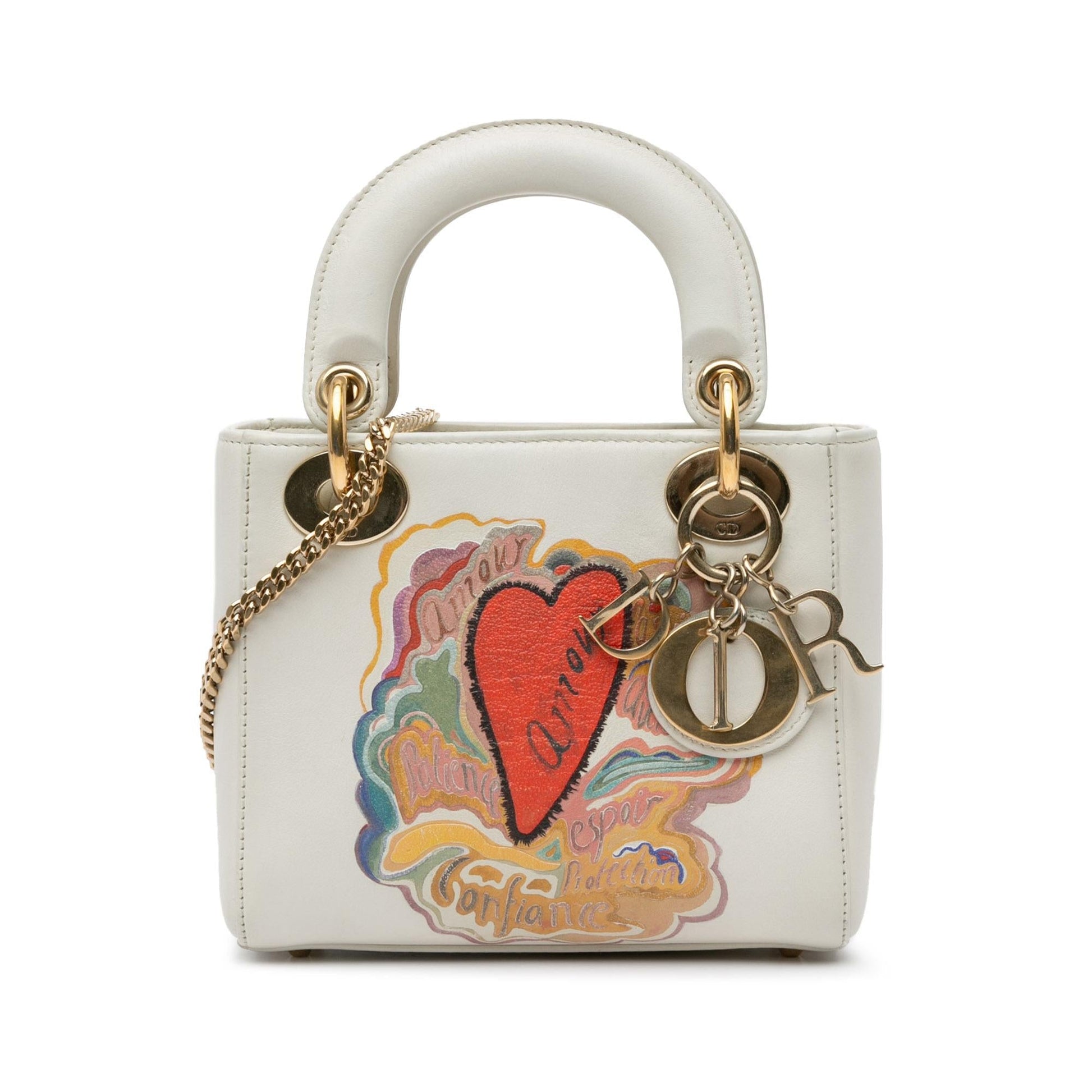 Dior Niki De Saint Phalle Calfskin amour Lady Shg Mini Satchel Bag Dior Shg K51D2U