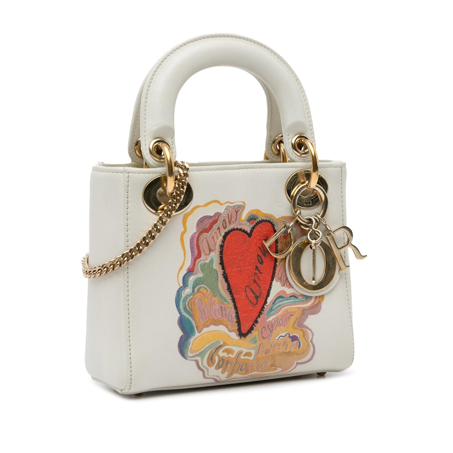 Dior Niki De Saint Phalle Calfskin amour Lady Shg Mini Satchel Bag Dior Shg K51D2U