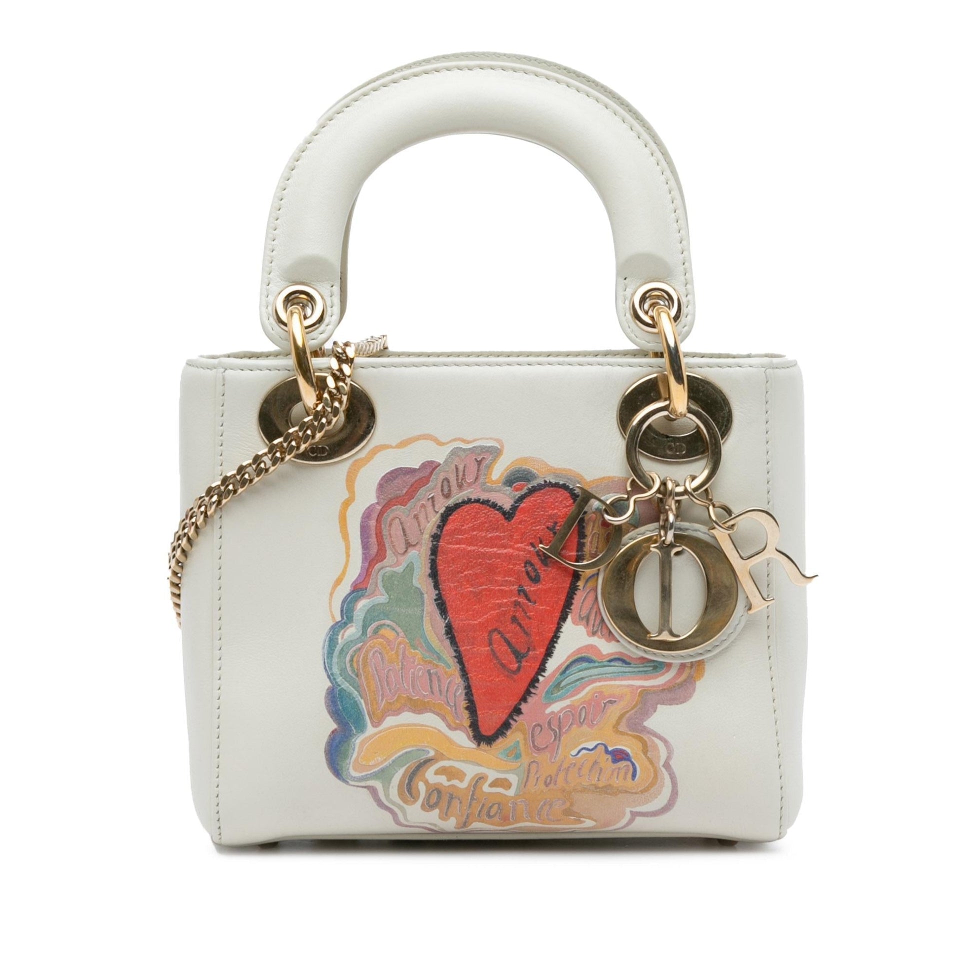 Dior Niki De Saint Phalle Calfskin amour Lady Satchel Mini Satchel Bag Lady Dior 2
