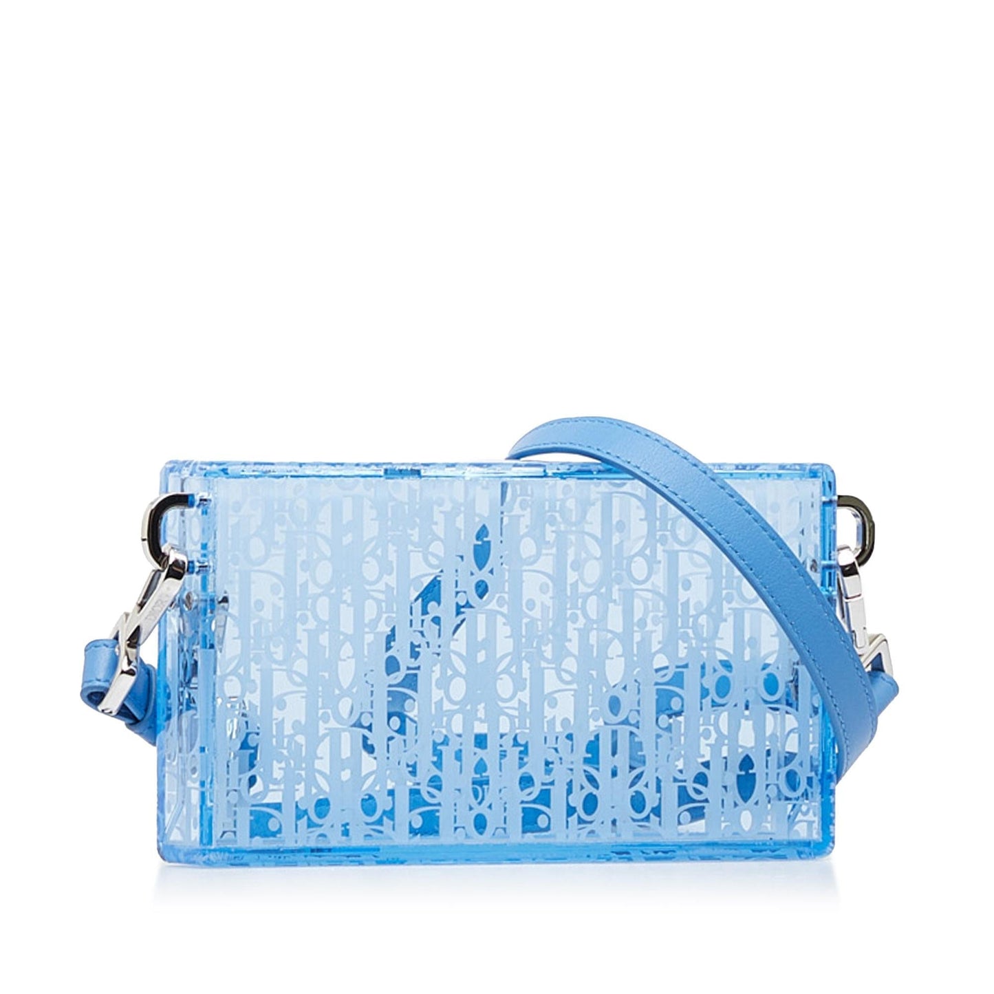 Dior Oblique Acrylic Box Crossbody Bag Shg Wkfclq