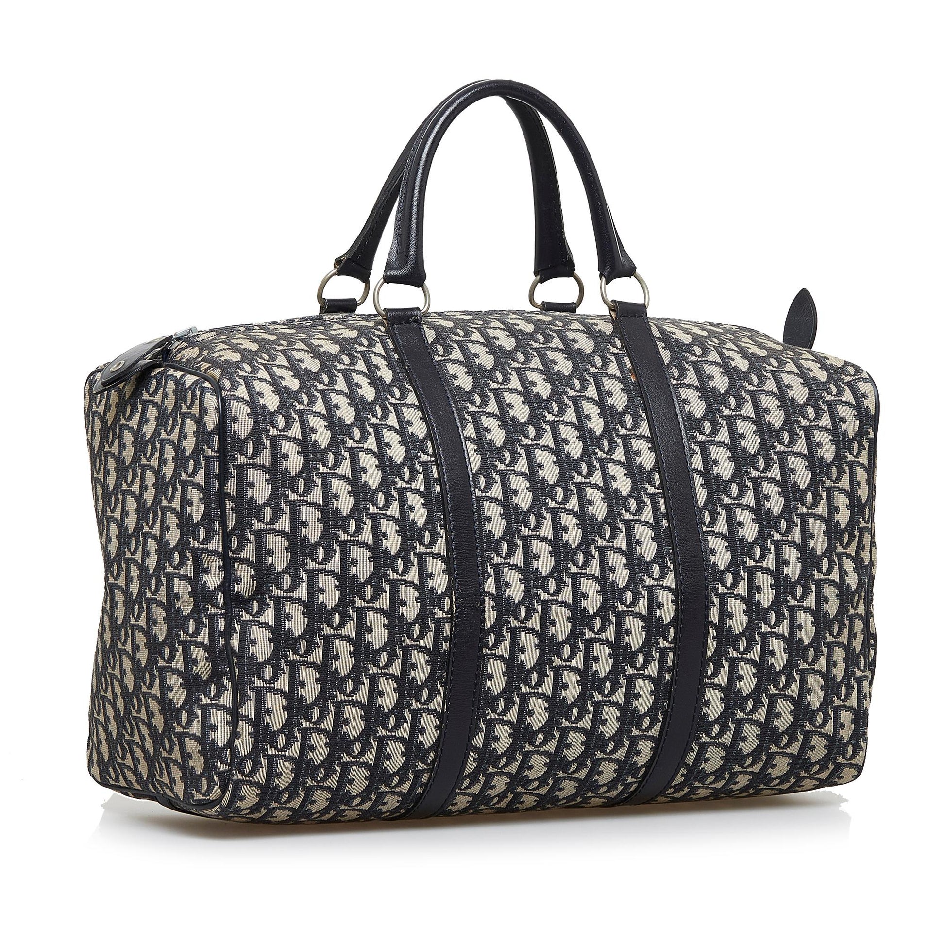 Dior Oblique Boston Bag Shg Dcrclf Satchel Bag
