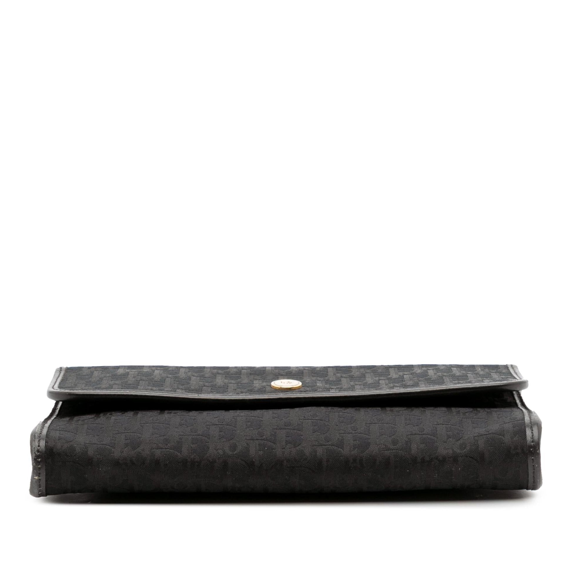 Dior Oblique Crossbody Canvas Chain Crossbody Bag