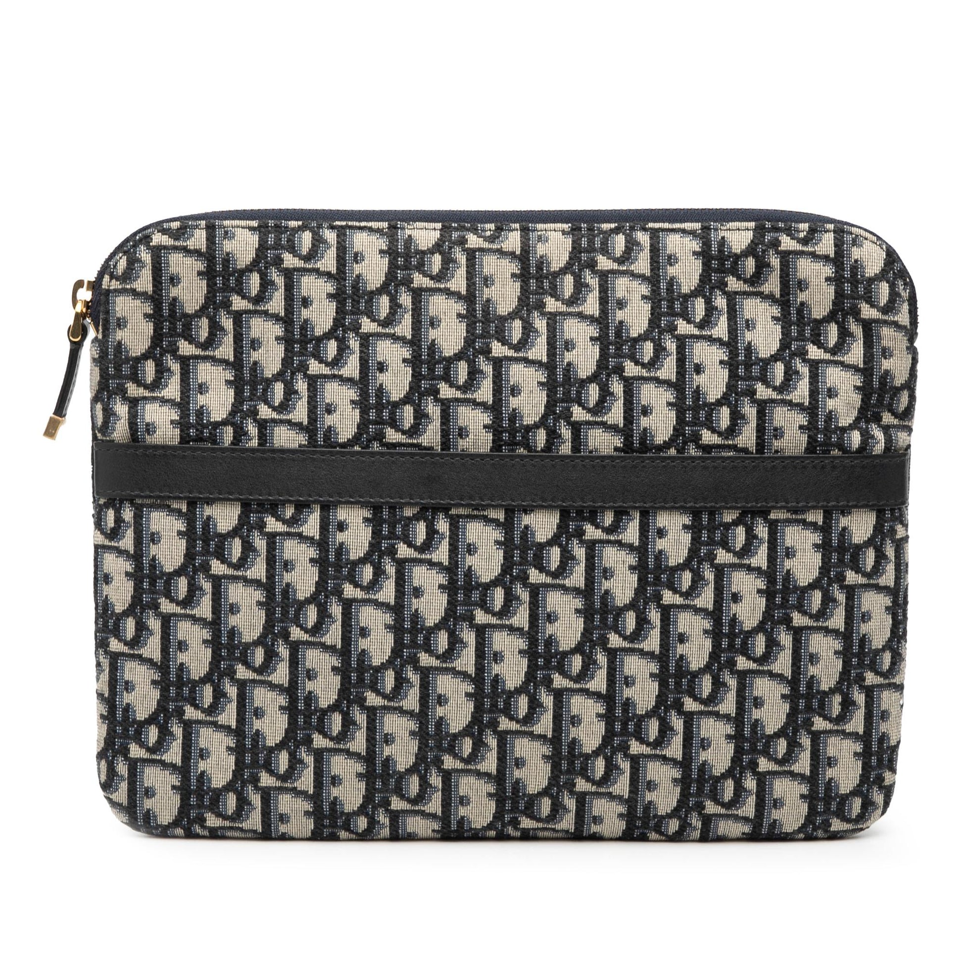 Dior Oblique Clutch Canvas Clutch Bag