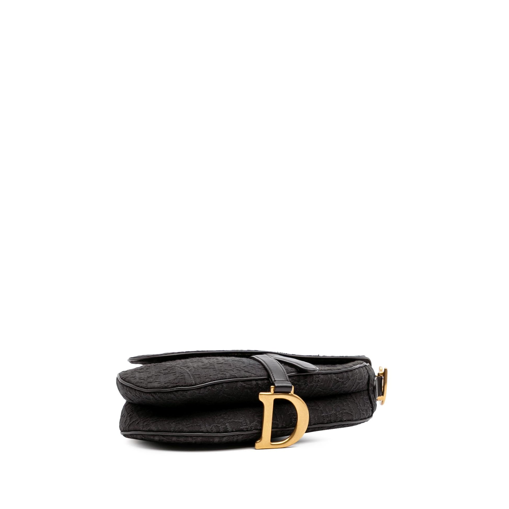 Dior Oblique Saddle Bag Canvas Shoulder Bag Saddle Bag 2