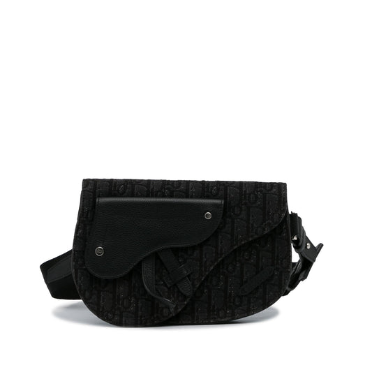 Dior Oblique Saddle Messenger Bag Canvas Crossbody Bag Messenger Bag 4