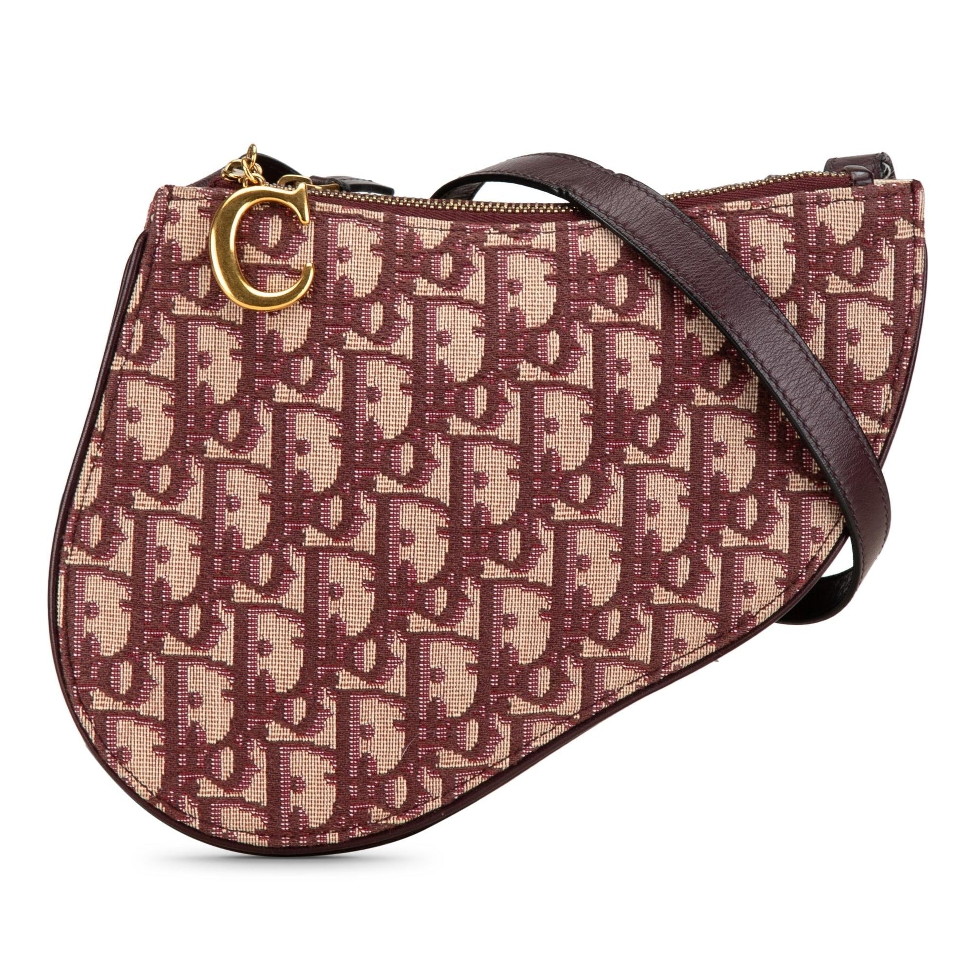 Dior Oblique Saddle Triple Crossbody Canvas Zip Crossbody Bag Zip Crossbody 2