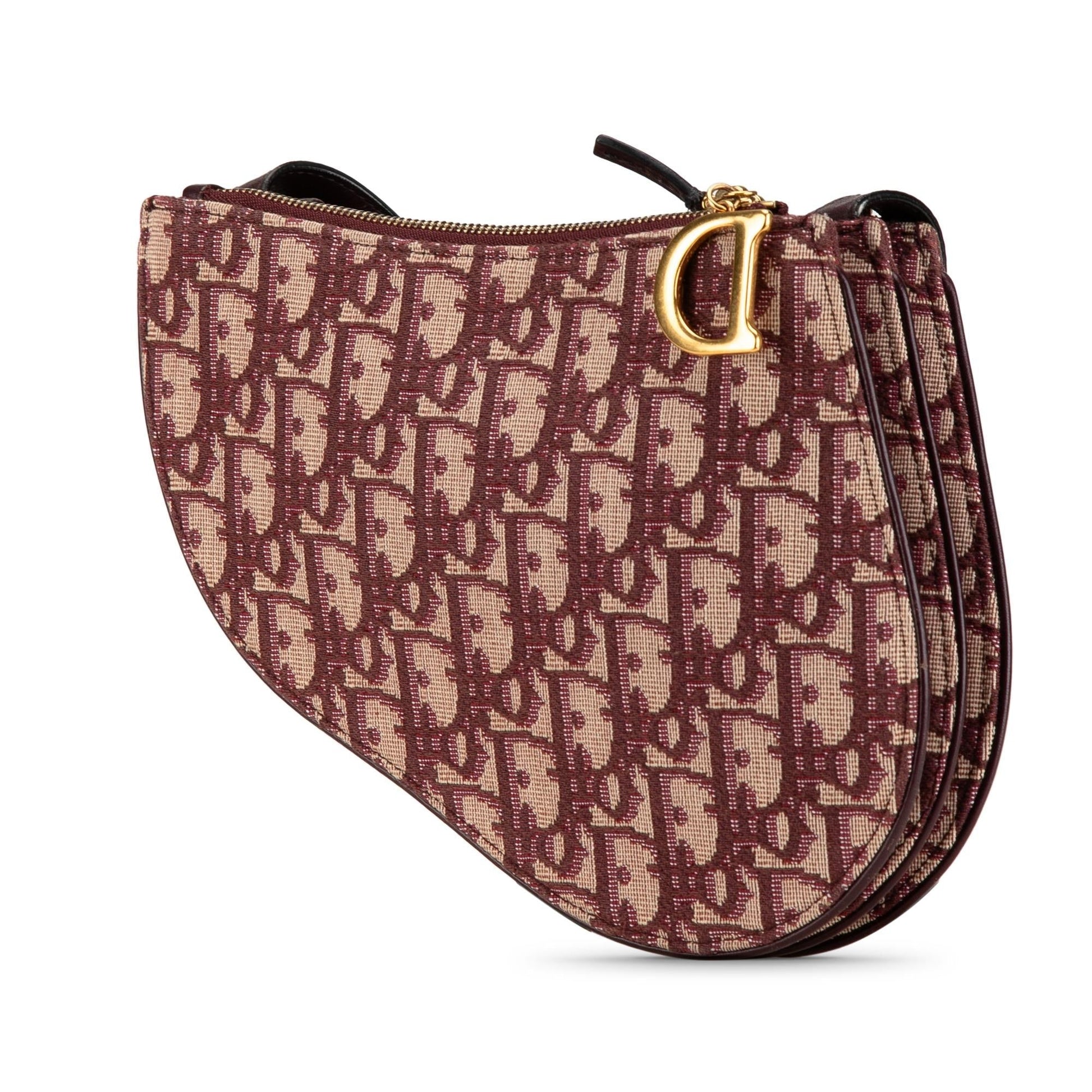 Dior Oblique Saddle Triple Crossbody Canvas Zip Crossbody Bag Zip Crossbody 2