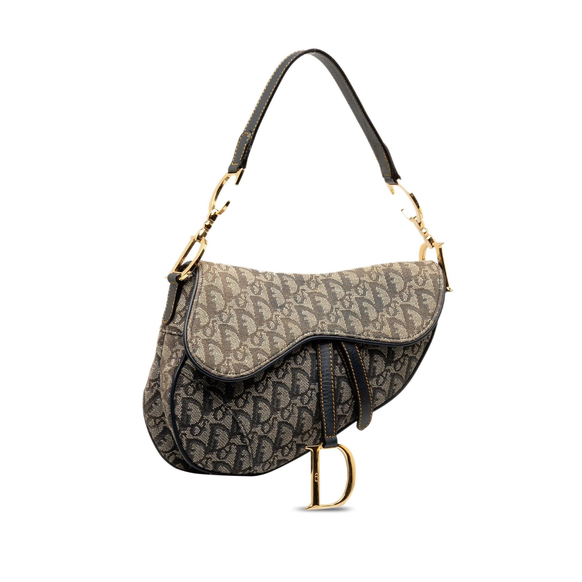 Dior Oblique Saddle Shg 4Xs9Xj Shoulder Bag Canvas