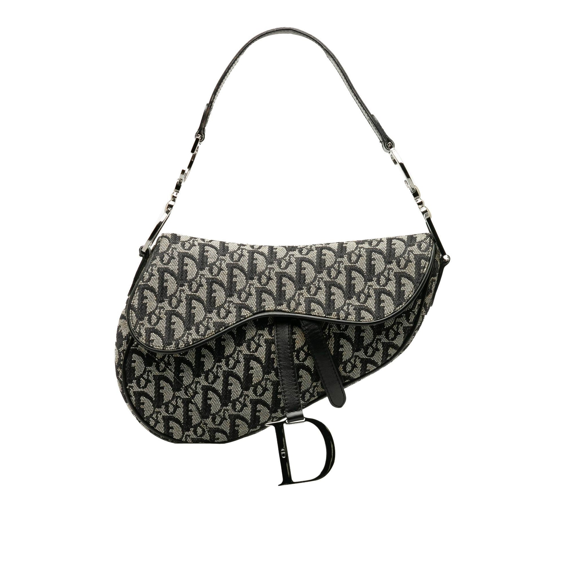 Dior Oblique Saddle Shg Pjqqne Shoulder Bag Canvas