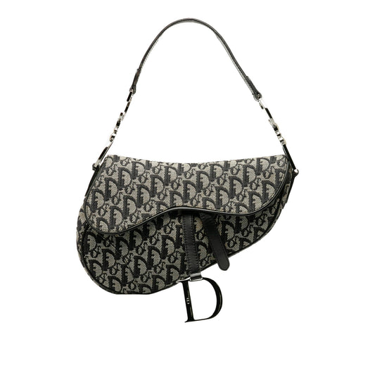 Dior Oblique Saddle Shg Pjqqne Shoulder Bag Canvas