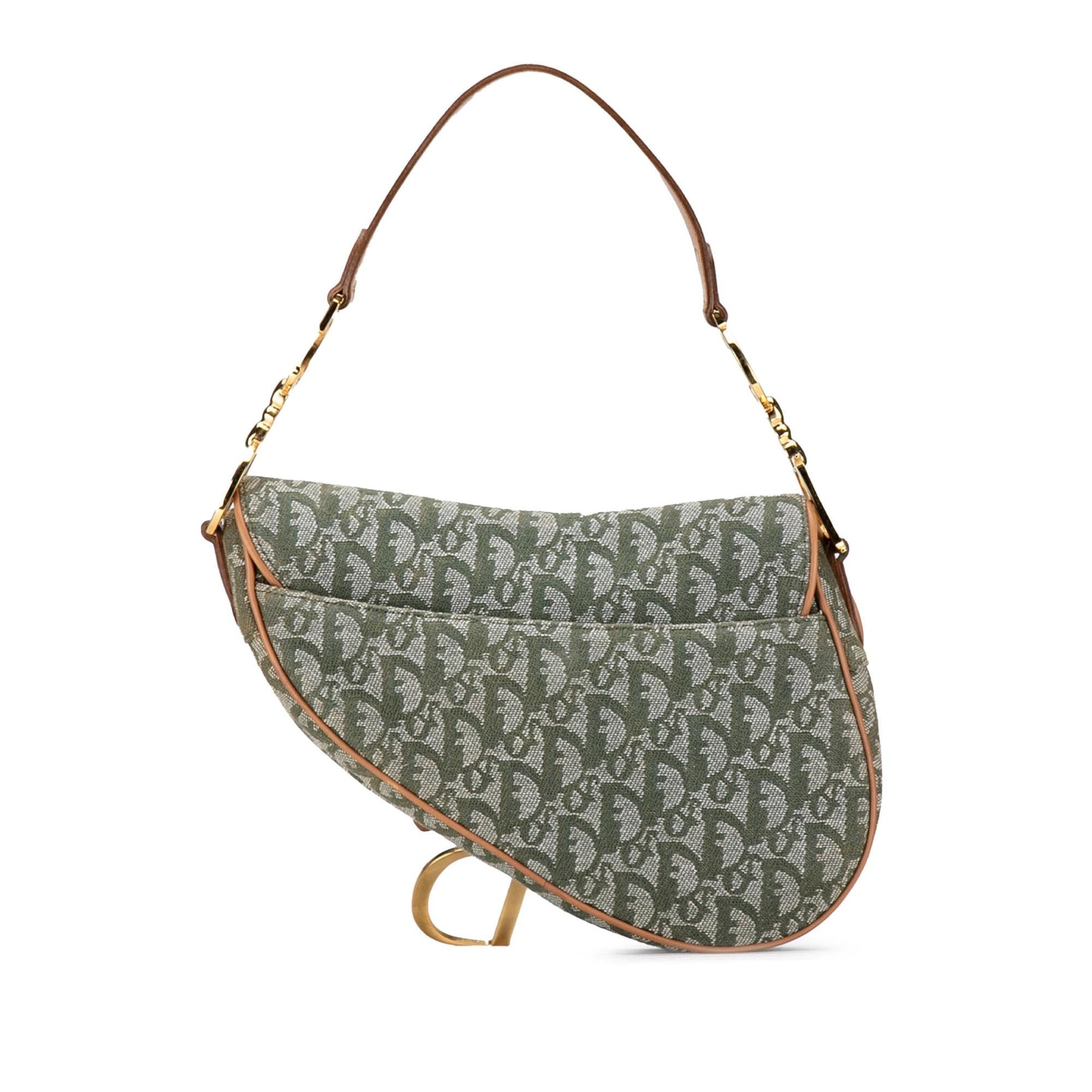 Dior Oblique Saddle Shg Hhkgwr Shoulder Bag Canvas